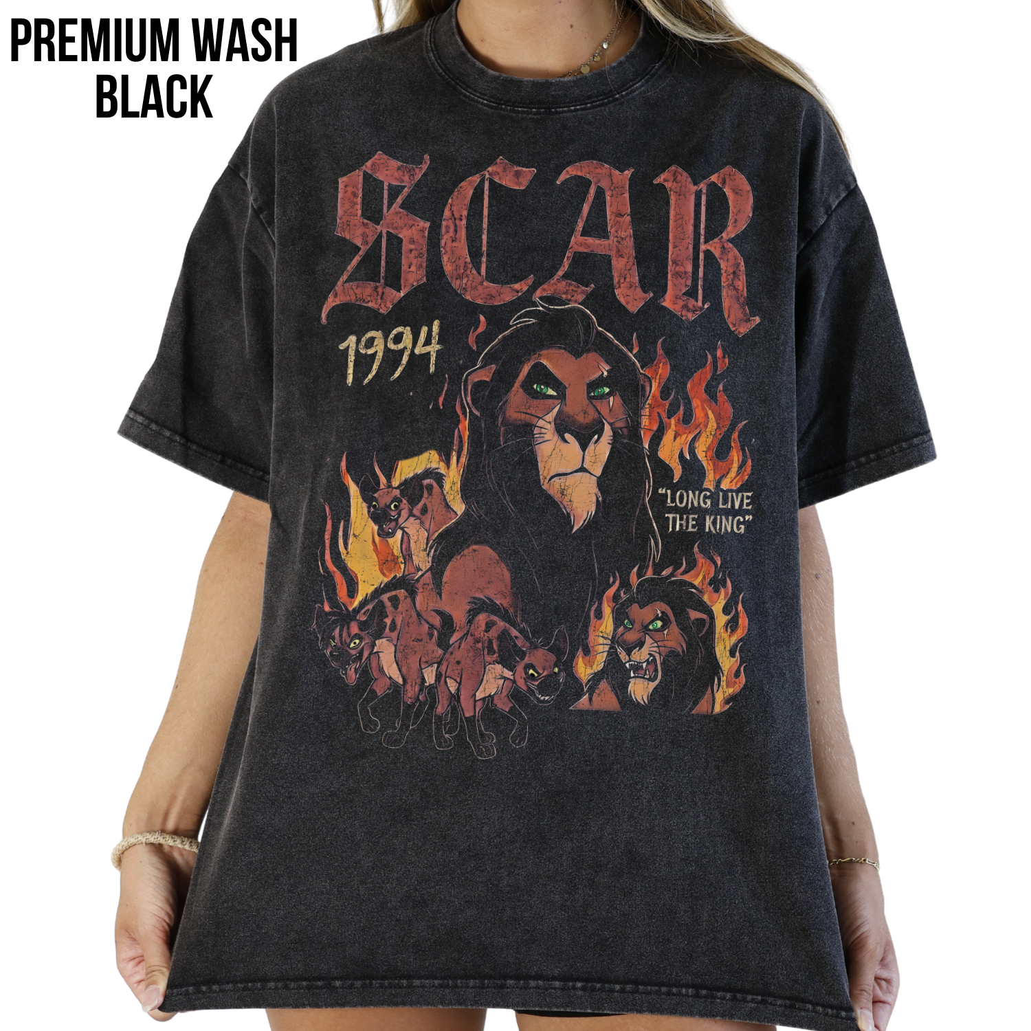 Vintage Scar Shirt - The Lion King 1994 Shirt