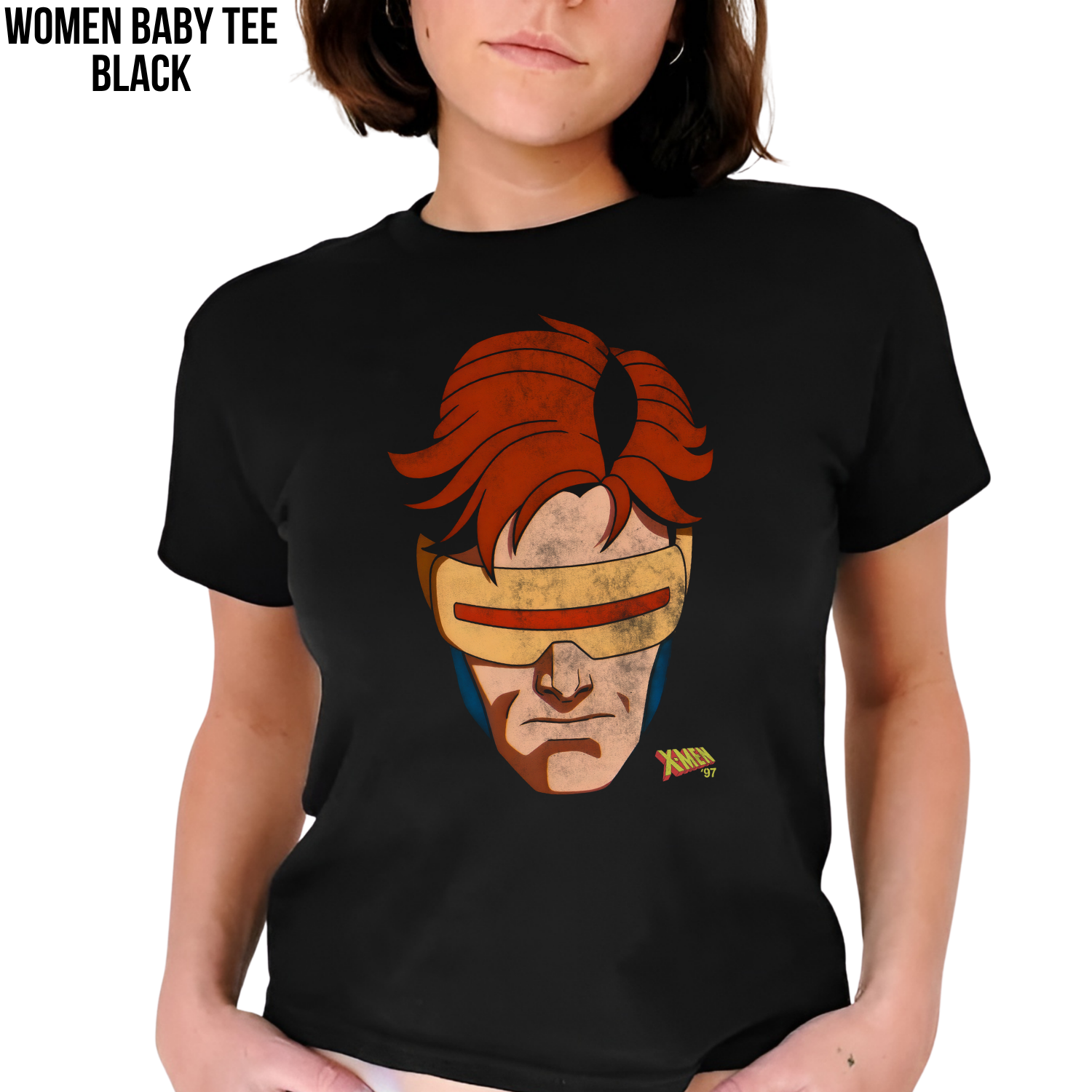 X-Men Cyclops Shirt – X-Men 97 Cyclops Portrait Tee, Cyclops Graphic Shirt, X-Men Fan Gift, Marvel Animated Series Tee