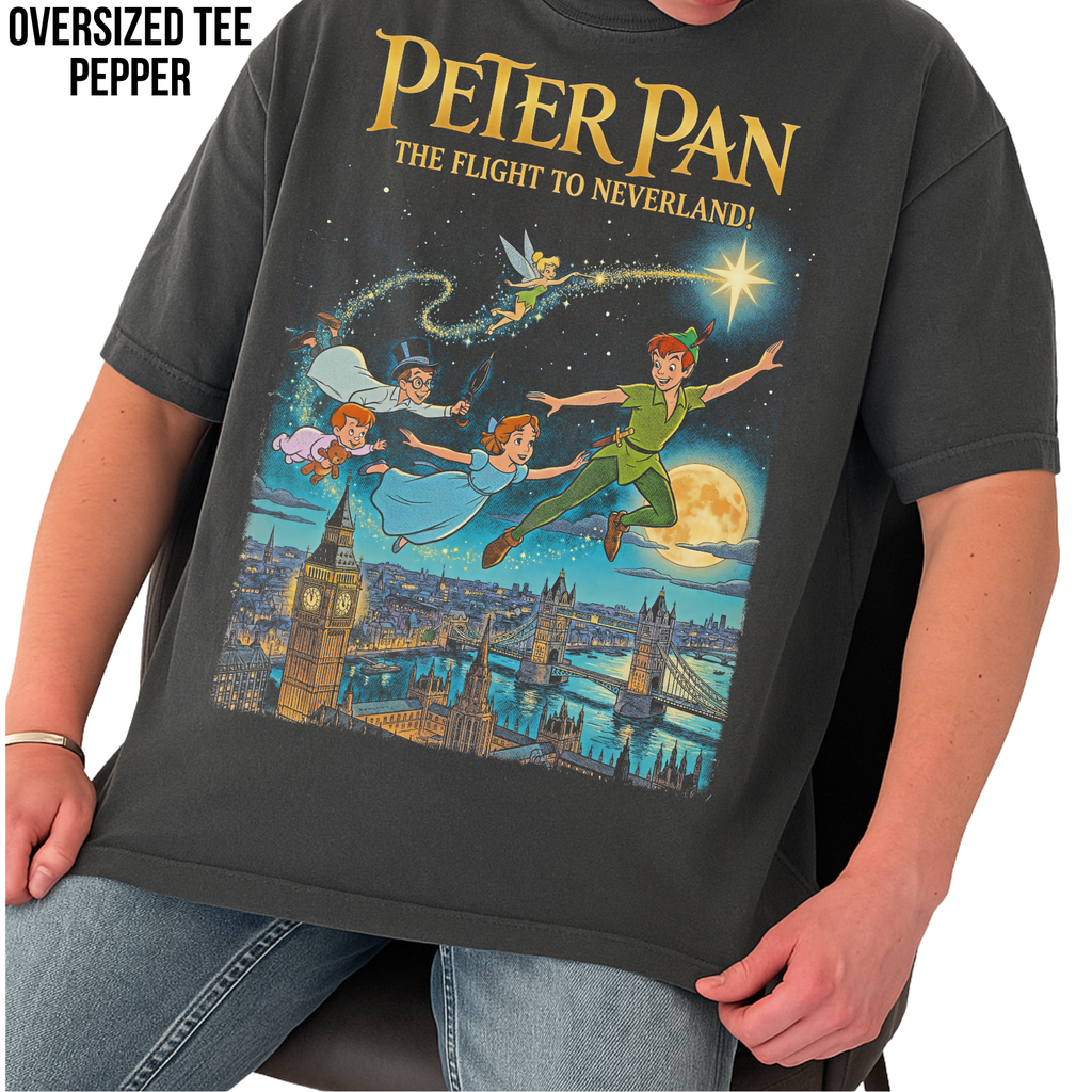 Peter Pan The Flight to Neverland Shirt | Vintage Disney Tee