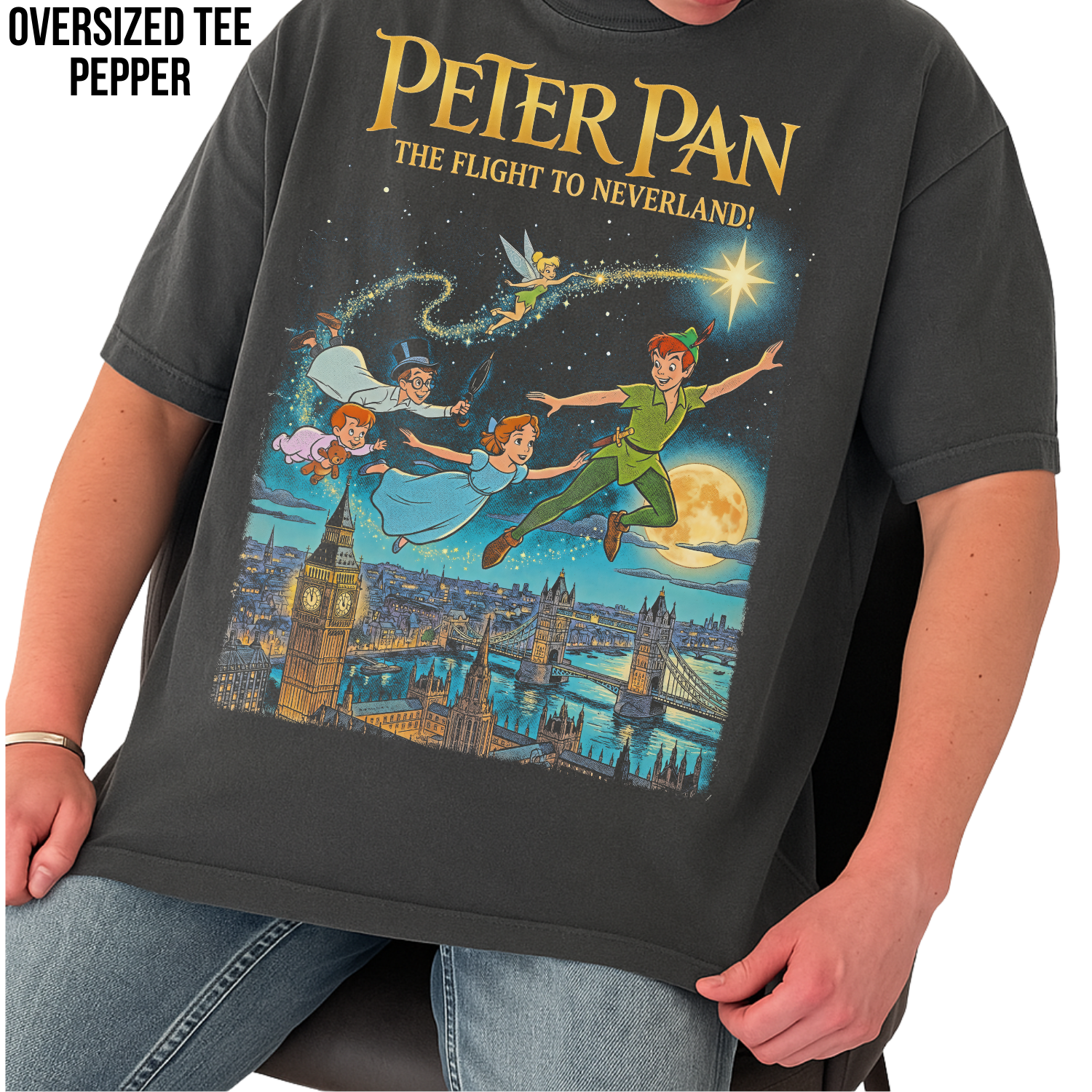 Peter Pan The Flight to Neverland Shirt | Vintage Disney Tee