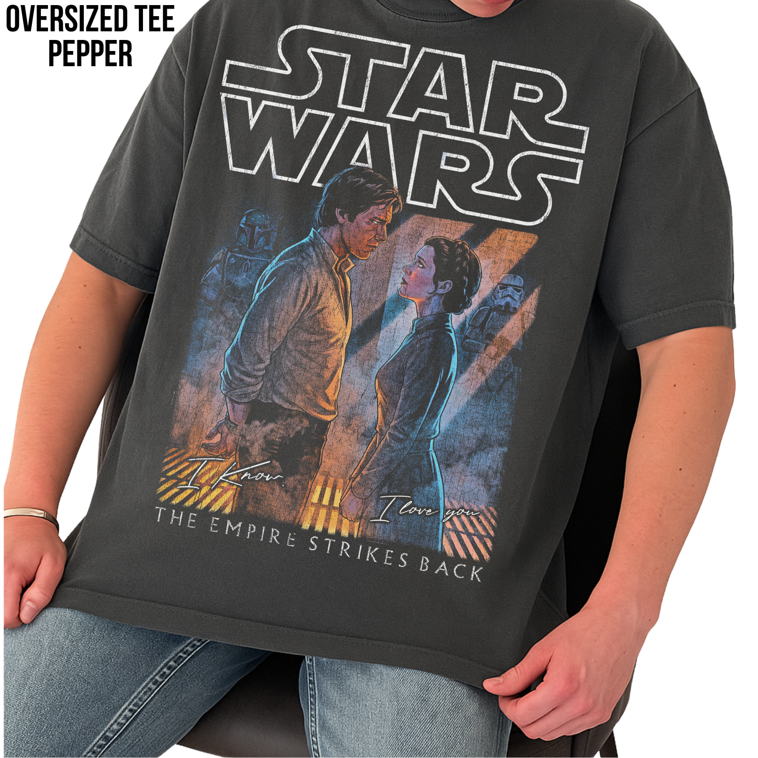 Star Wars Han & Leia “I Know / I Love You” Shirt | Vintage Empire Strikes Back Tee