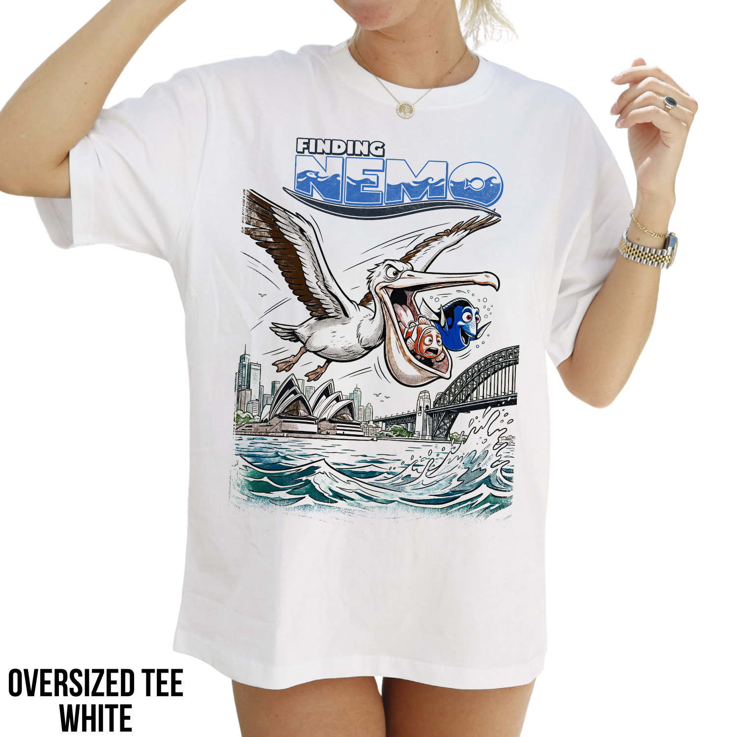 Finding Nemo Shirt – Vintage Marlin & Dory Sydney Rescue Tee