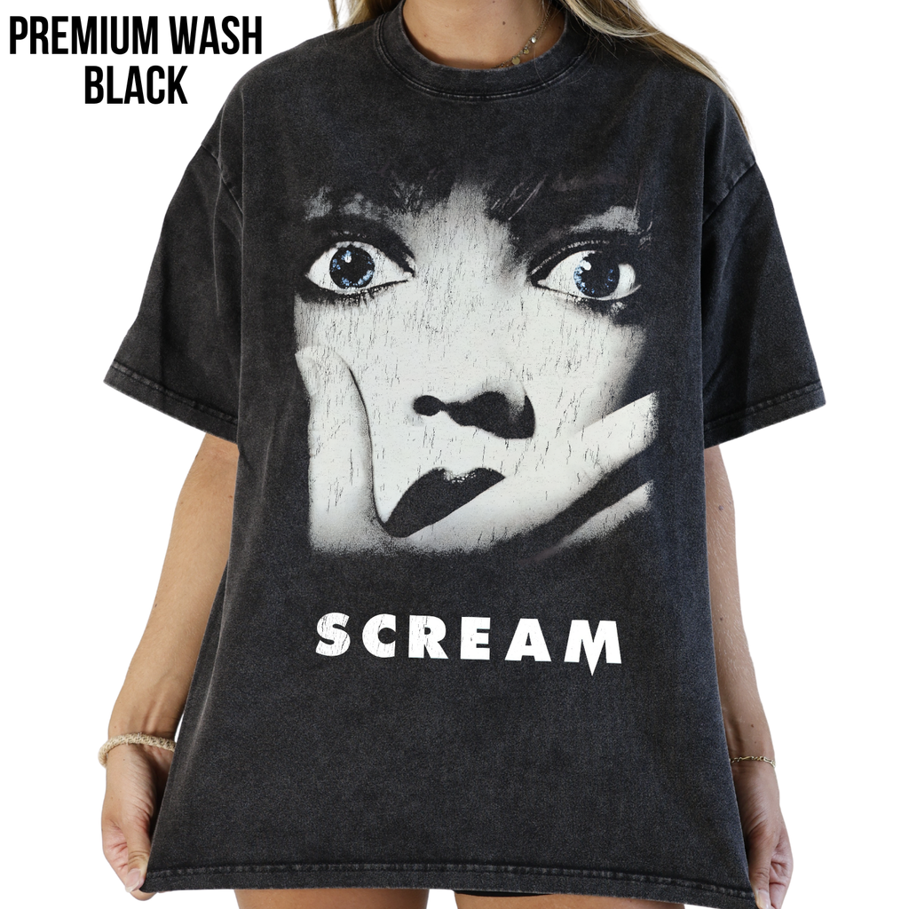 Scream Vintage Horror Shirt | 90s Scary Movie Graphic