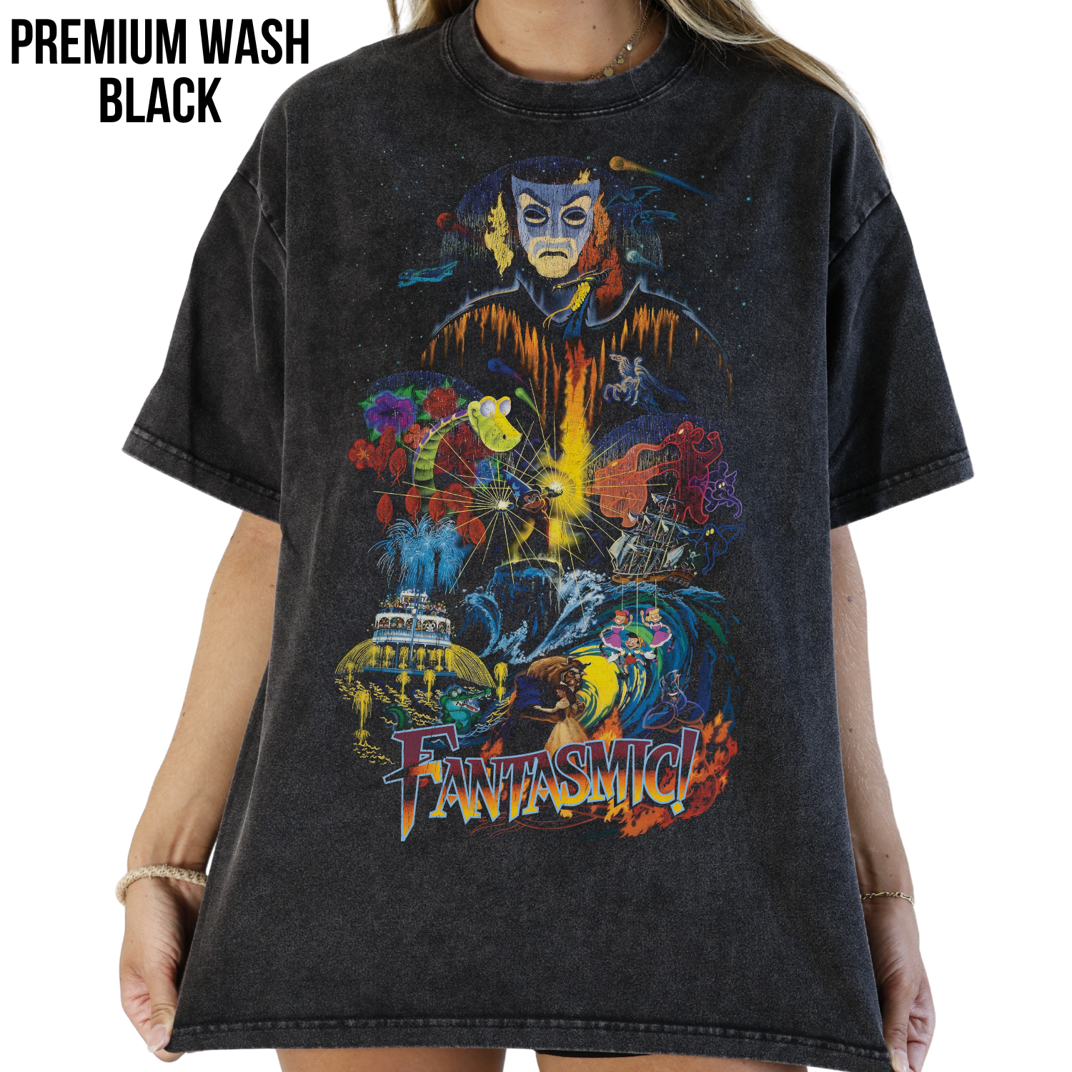 Disney Fantasmic Shirt - Retro Sorcerer Mickey Shirt