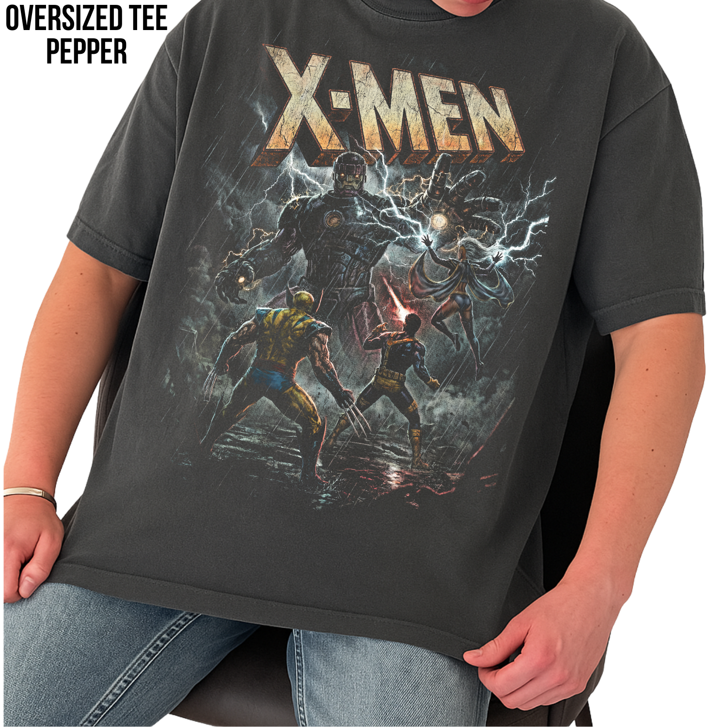 X-Men Marvel Shirt: Wolverine Cyclops Storm Tee