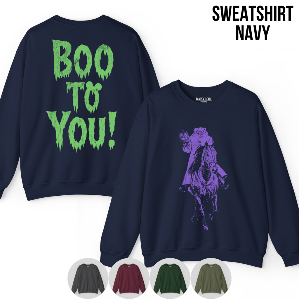 Headless Horseman Shirt – Boo To You Headless Horseman Tee, Mickey's Not So Scary Halloween Shirt, Disney Halloween Graphic Shirt, Disney World Halloween Fan Gift