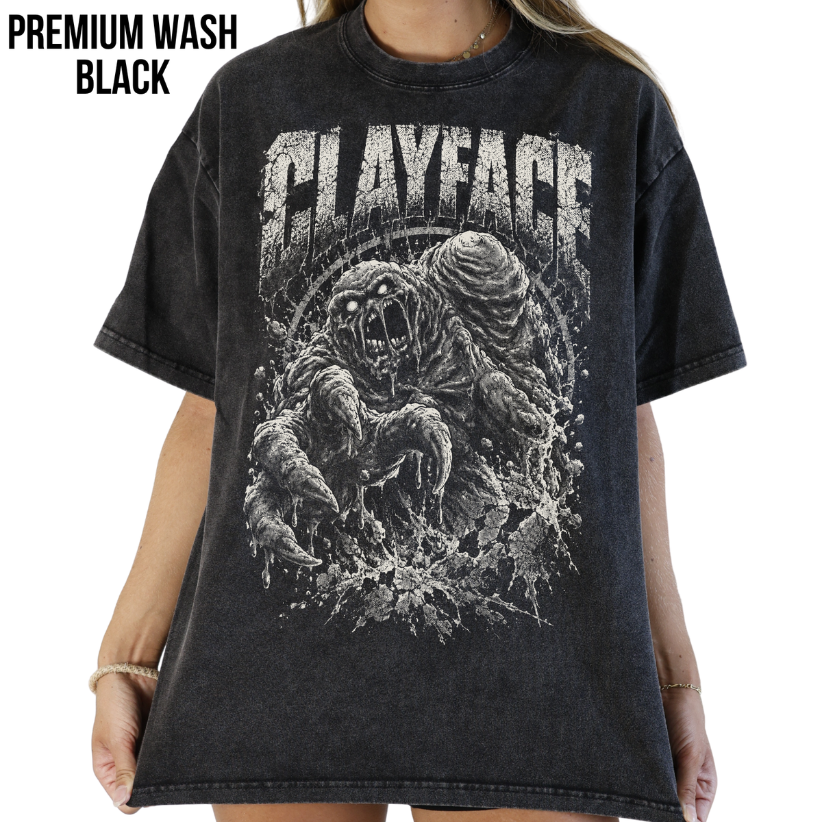 Clayface Shirt – DC Batman Villain Clayface Monster Graphic Shirt, DC Comics Villain Fan Gift, Vintage Clayface Horror Shirt, Retro DC Merch