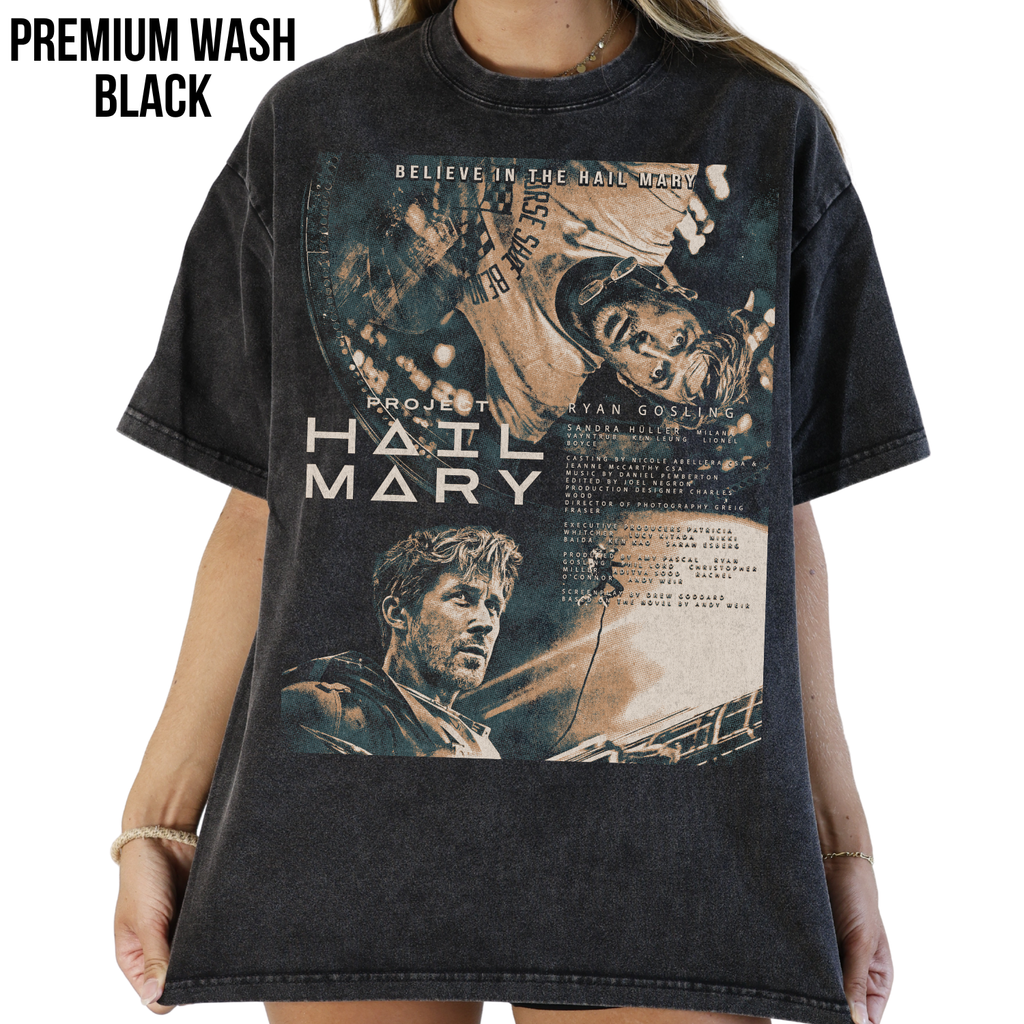 Project Hail Mary Movie Shirt - Space Movie Poster Shirt