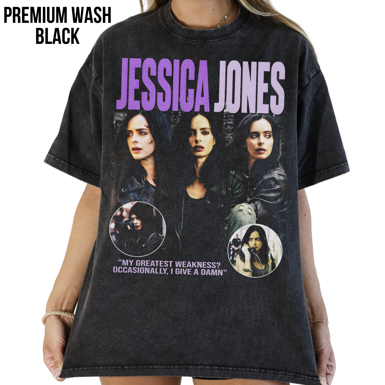 Marvel Jessica Jones Shirt - Vintage Jessica Jones Daredevil Tee