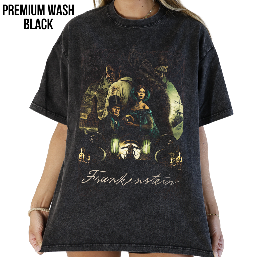 Frankenstein Vintage Horror Shirt – Classic Monster Graphic Tee