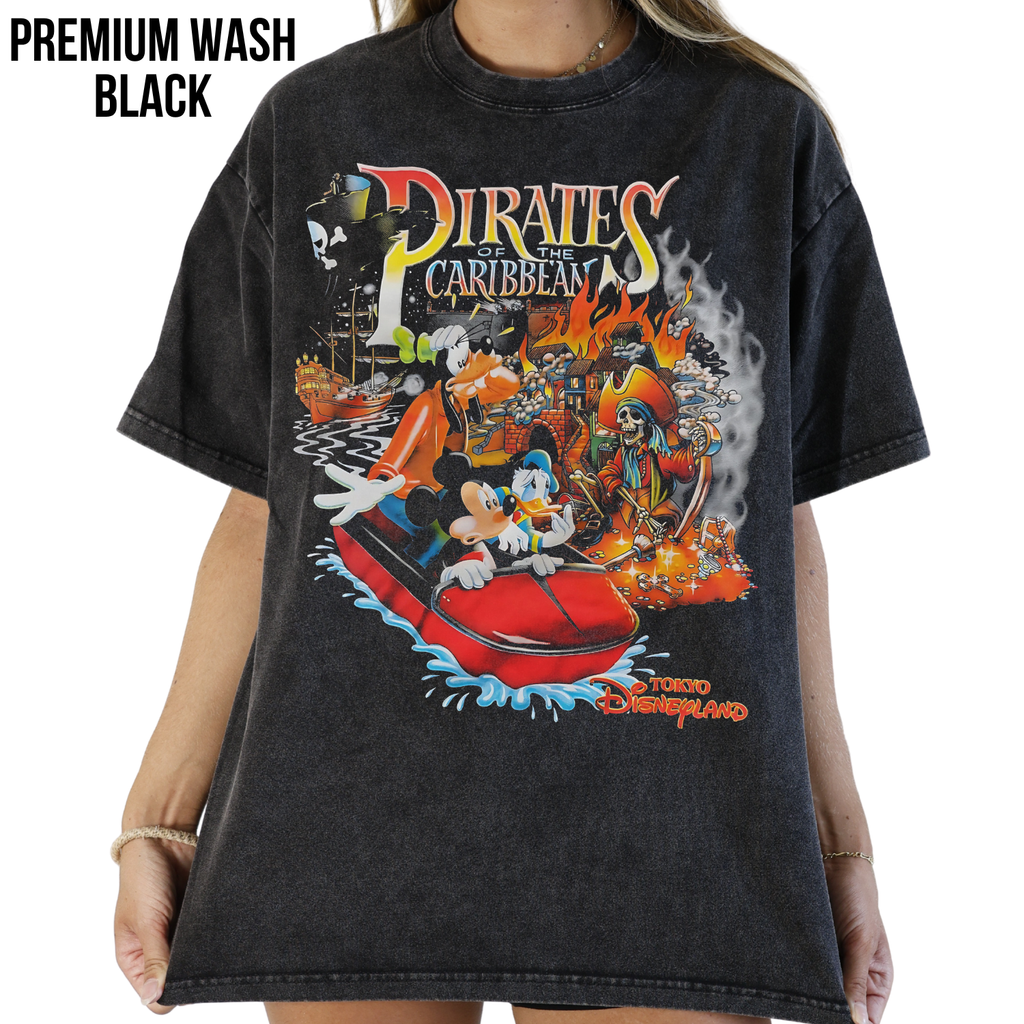 Mickey & Friends Disney Pirates of the Caribbean Ride Shirt - Disney Pirate Shirt
