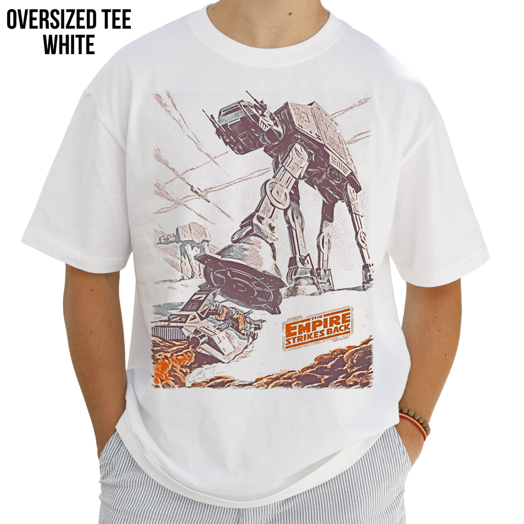Star Wars Empire Strikes Back Shirt – AT-AT Battle of Hoth Graphic Tee
