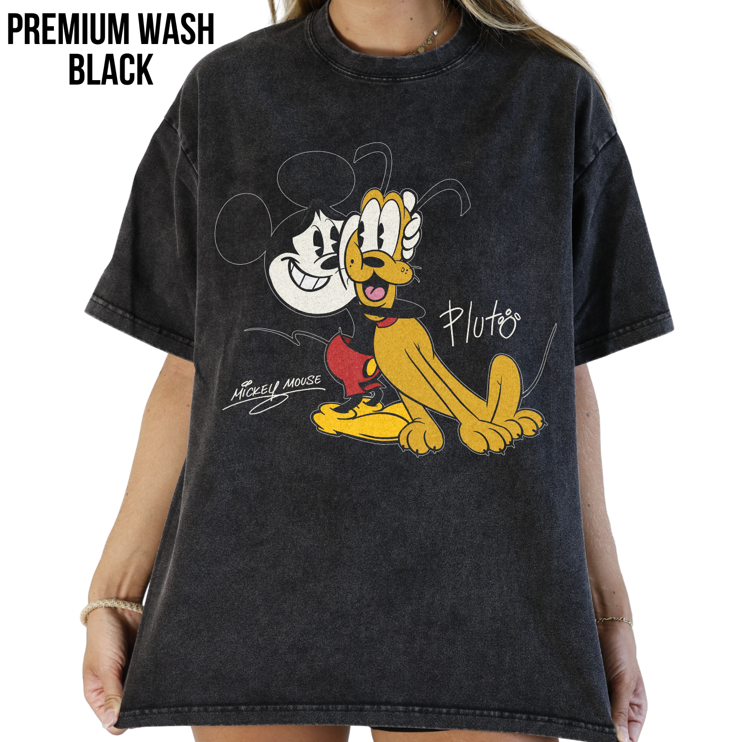 Vintage Mickey Mouse Pluto Shirt – Disney Best Friends Tee