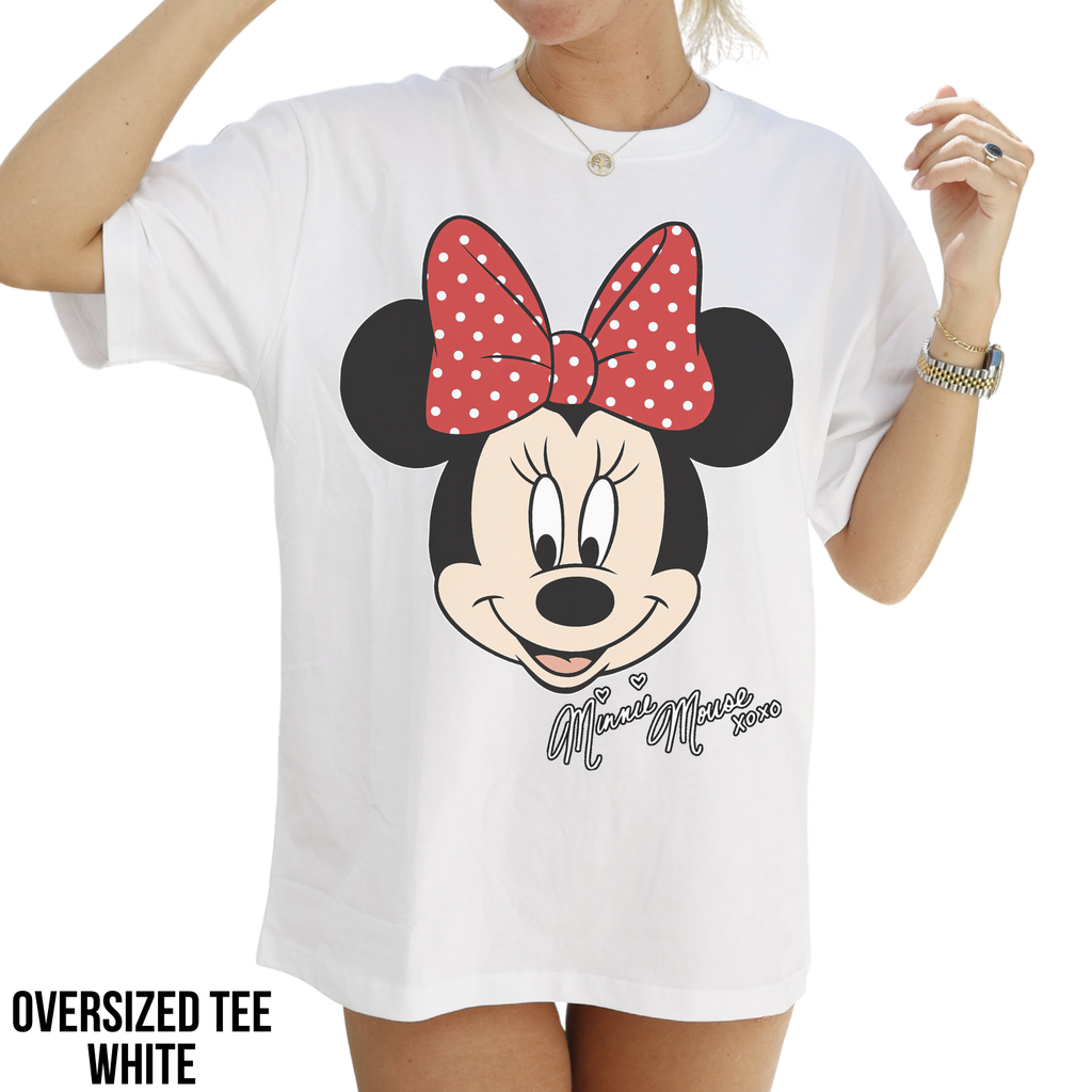 Retro Minnie Mouse Shirt - Disney Minnie Mouse Signature Tee