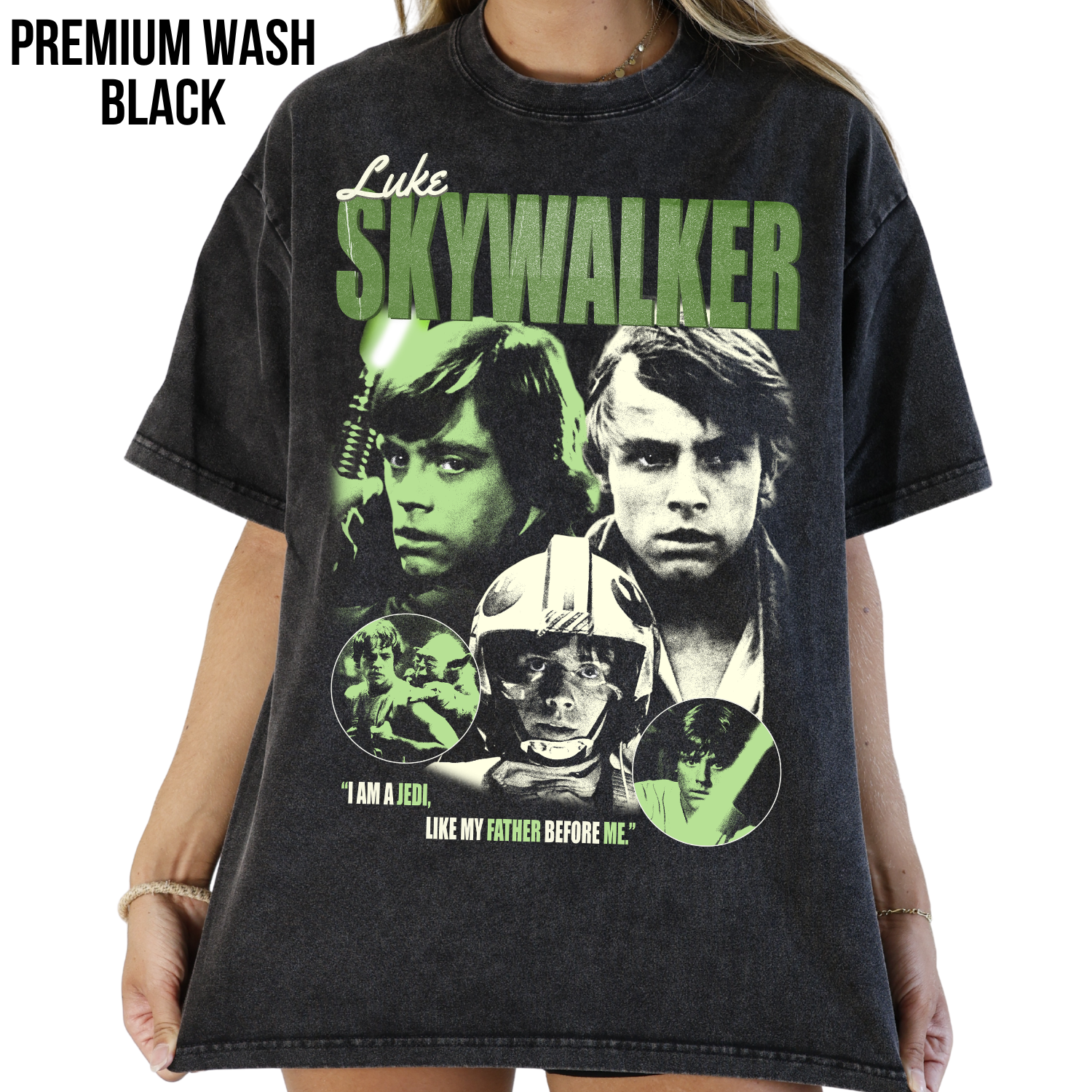 Star Wars Luke Skywalker Shirt – I Am A Jedi Like My Father Before Me Tee