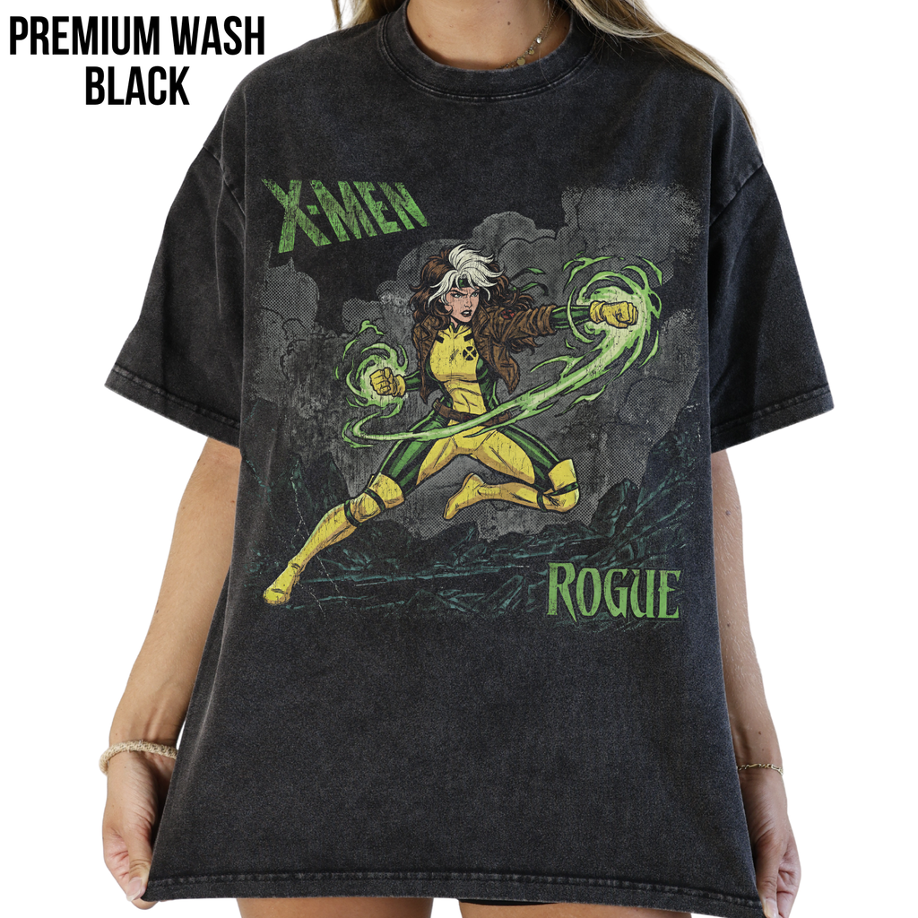 Rogue X-Men Shirt – X-Men Rogue Comic Graphic Tee, Rogue Marvel Fan Gift, X-Men Comic Shirt, Marvel Mutant Graphic Tee
