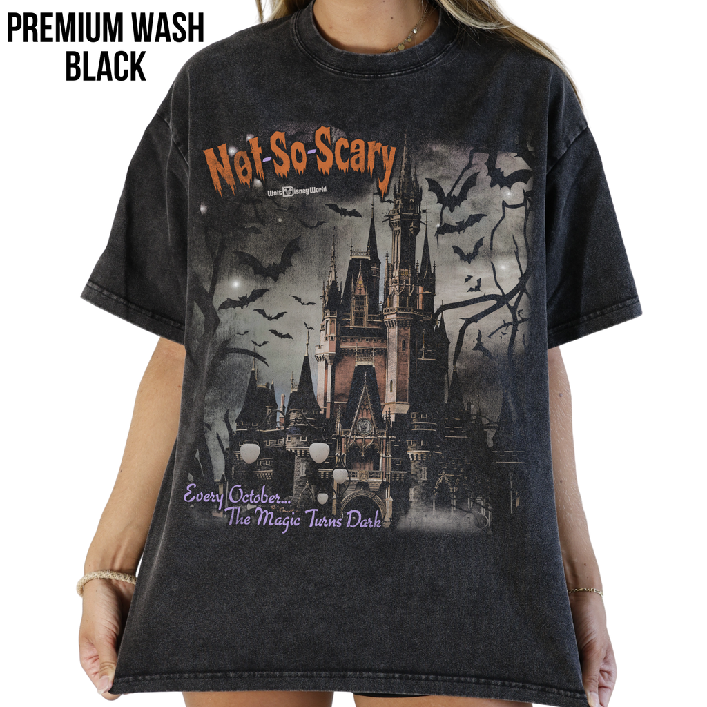 Mickey's Not So Scary Halloween Shirt – Walt Disney World Not So Scary Halloween Tee, Disney Halloween Graphic Shirt, Disney World Halloween Fan Gift, Spooky Season Disney Shirt