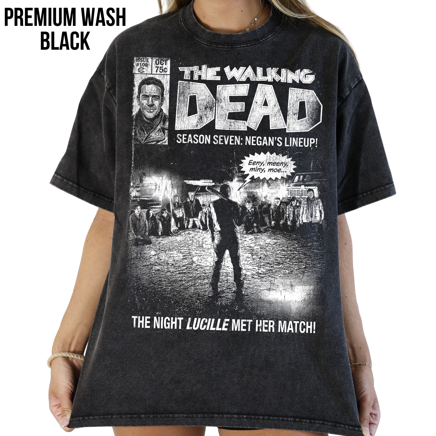 The Walking Dead Negan Shirt - Season 7 Negan Lucille Graphic