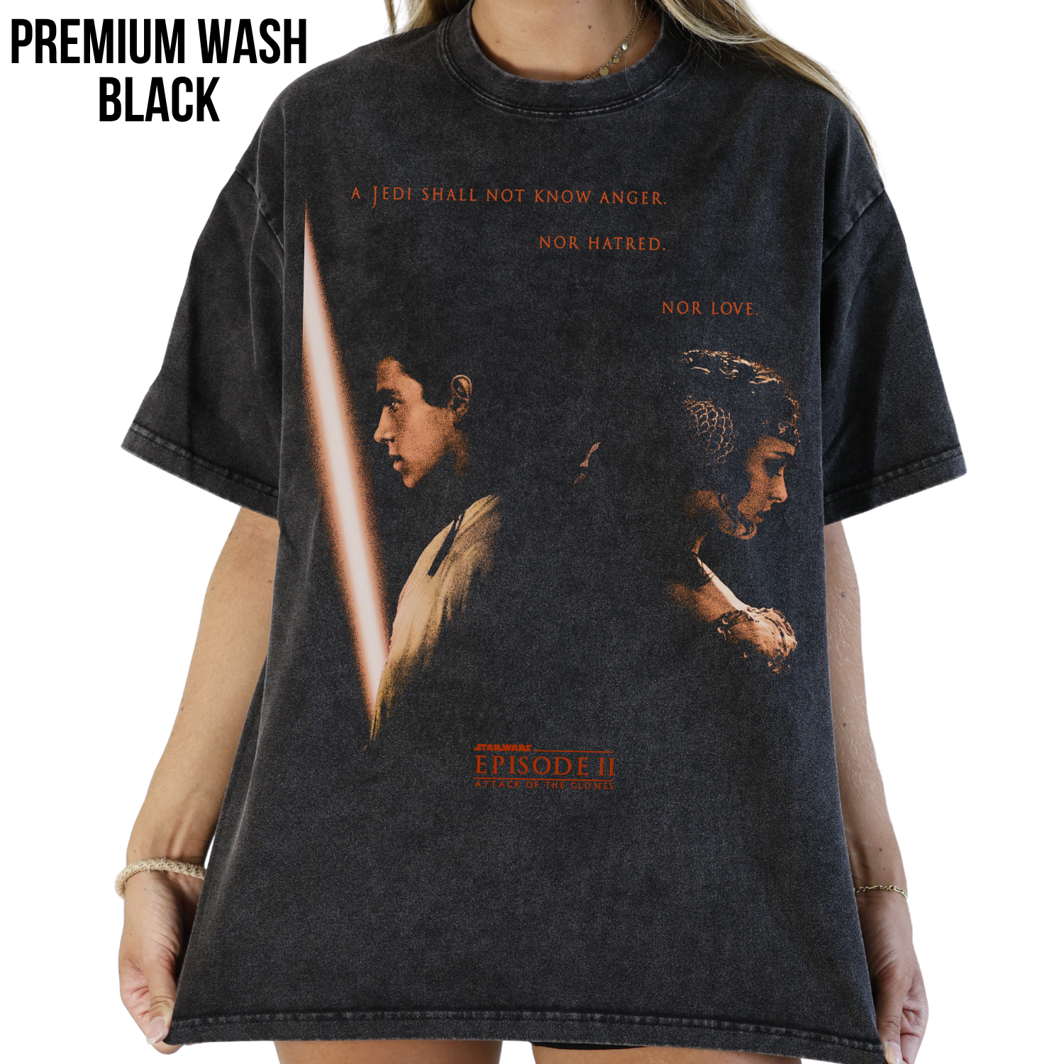 Star Wars Anakin and Padme Shirt – Attack of the Clones Vintage Shirt