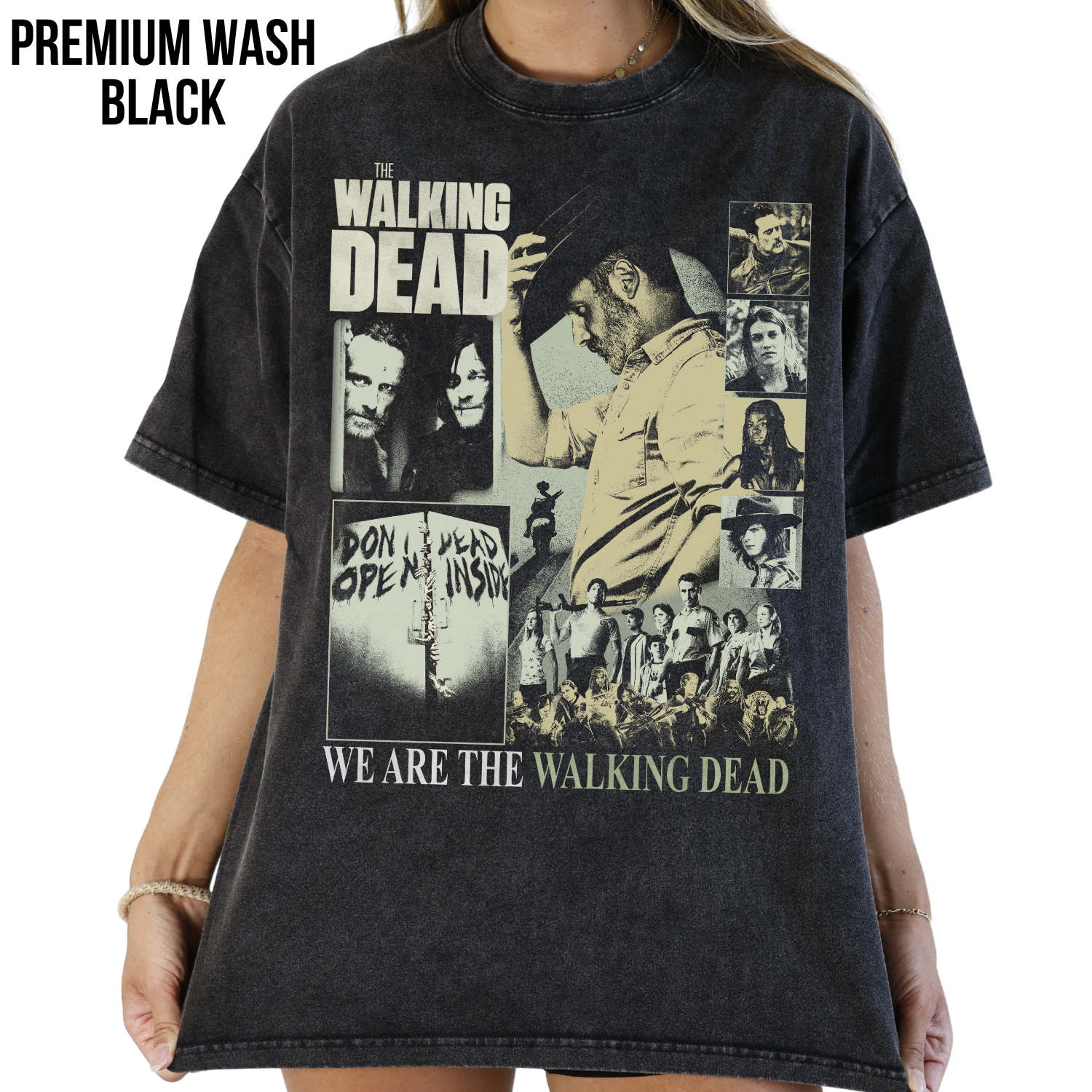 The Walking Dead Shirt – Rick Grimes Vintage Graphic Shirt