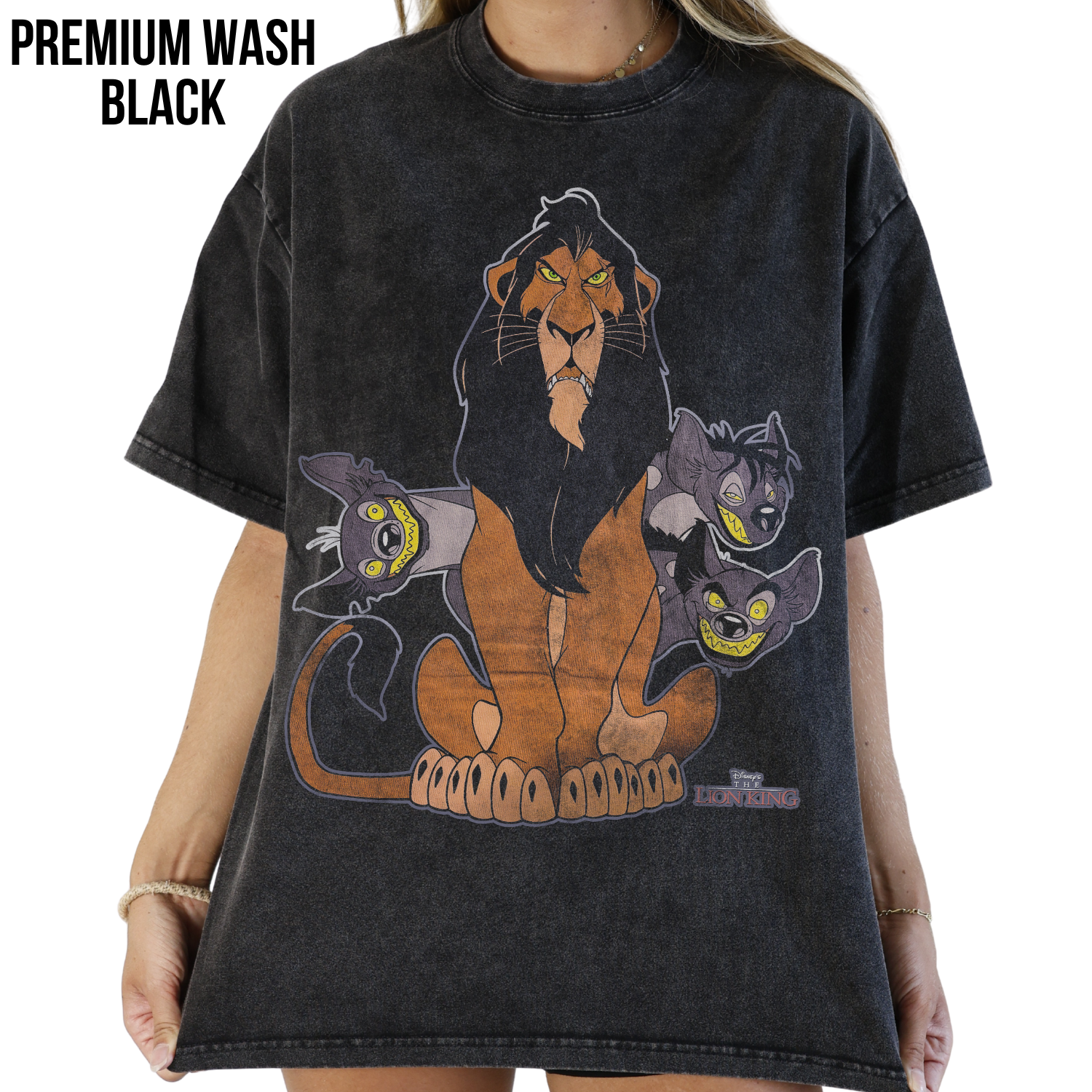 Lion King Scar Shirt – Disney Lion King Scar and Hyenas Graphic Tee, Scar Disney Villain Fan Gift, Lion King Shirt, Disney Villain Shirt