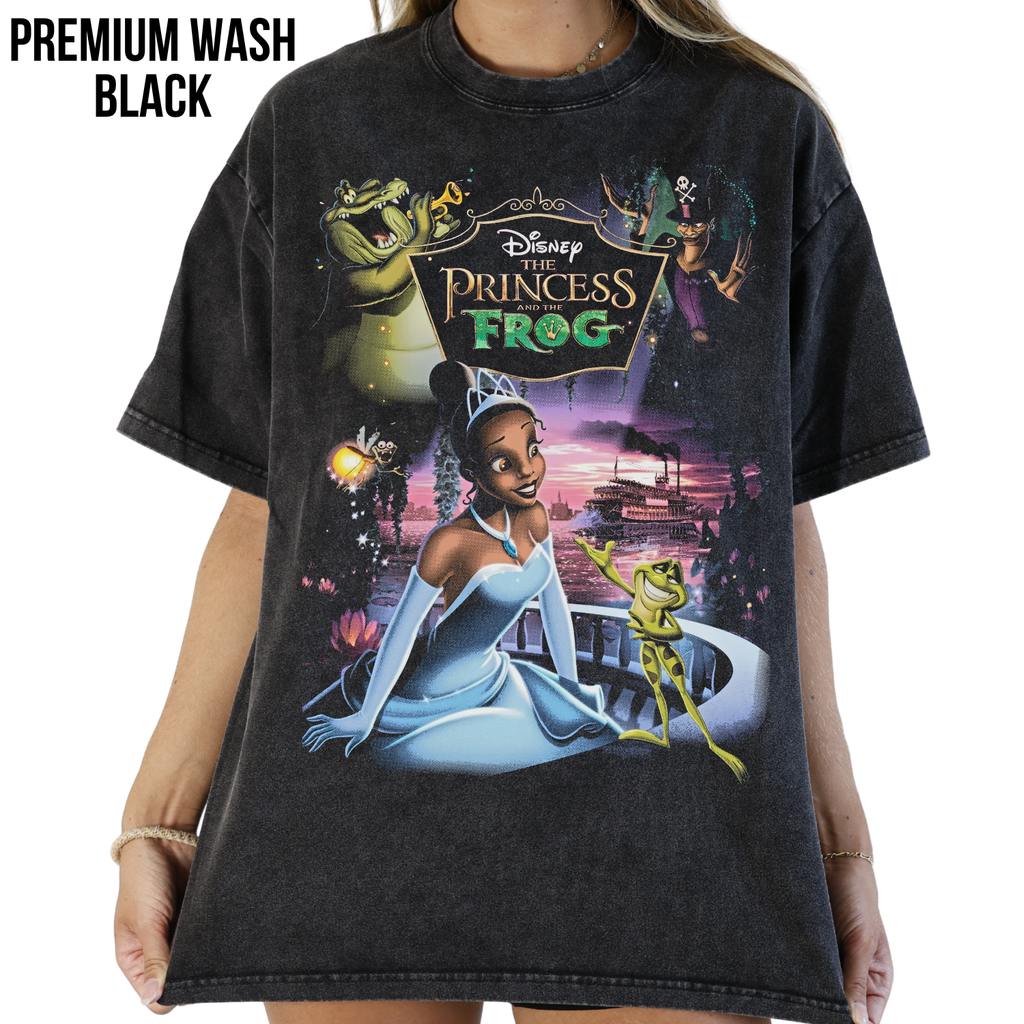 Princess and the Frog Shirt – Tiana & Naveen Vintage Disney Tee