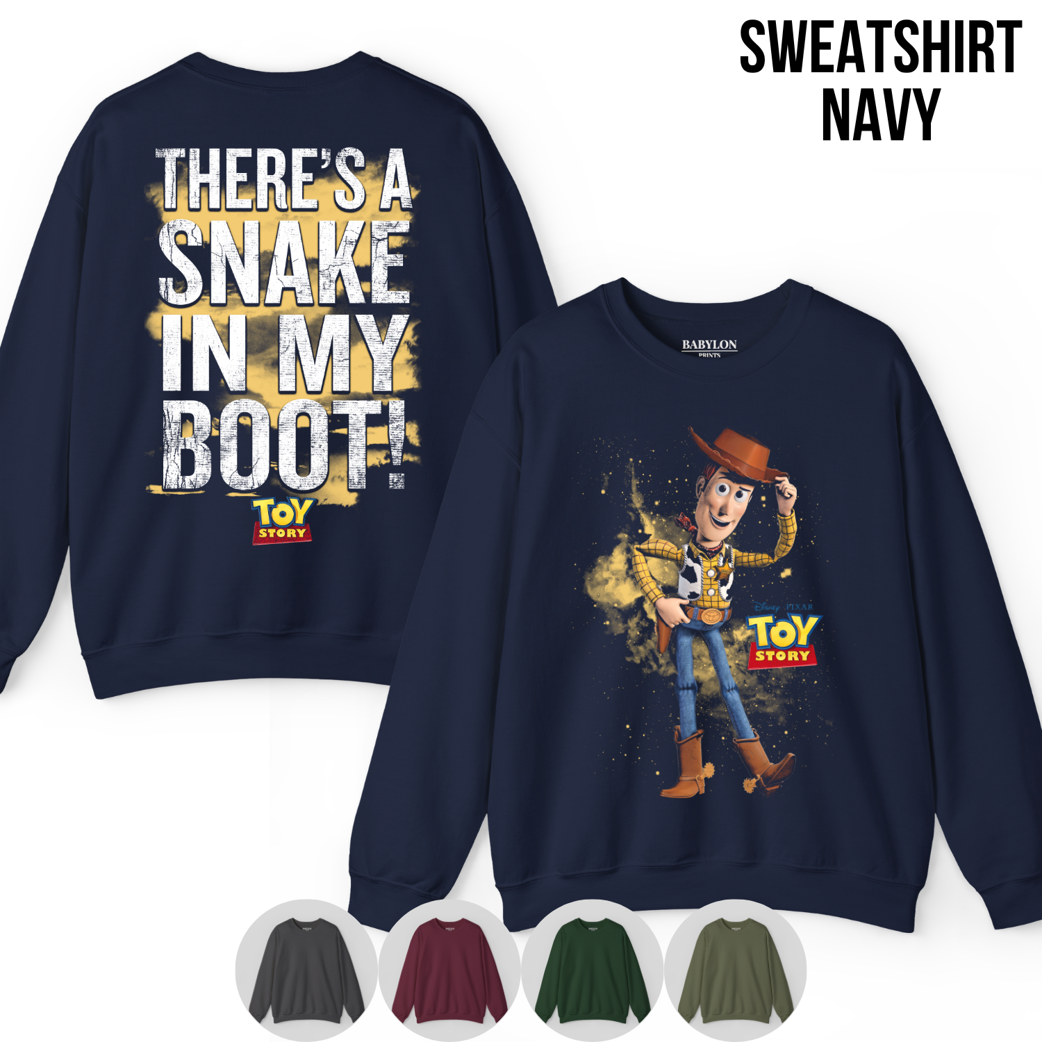 Toy Story Woody Shirt – There’s a Snake in My Boot Tee