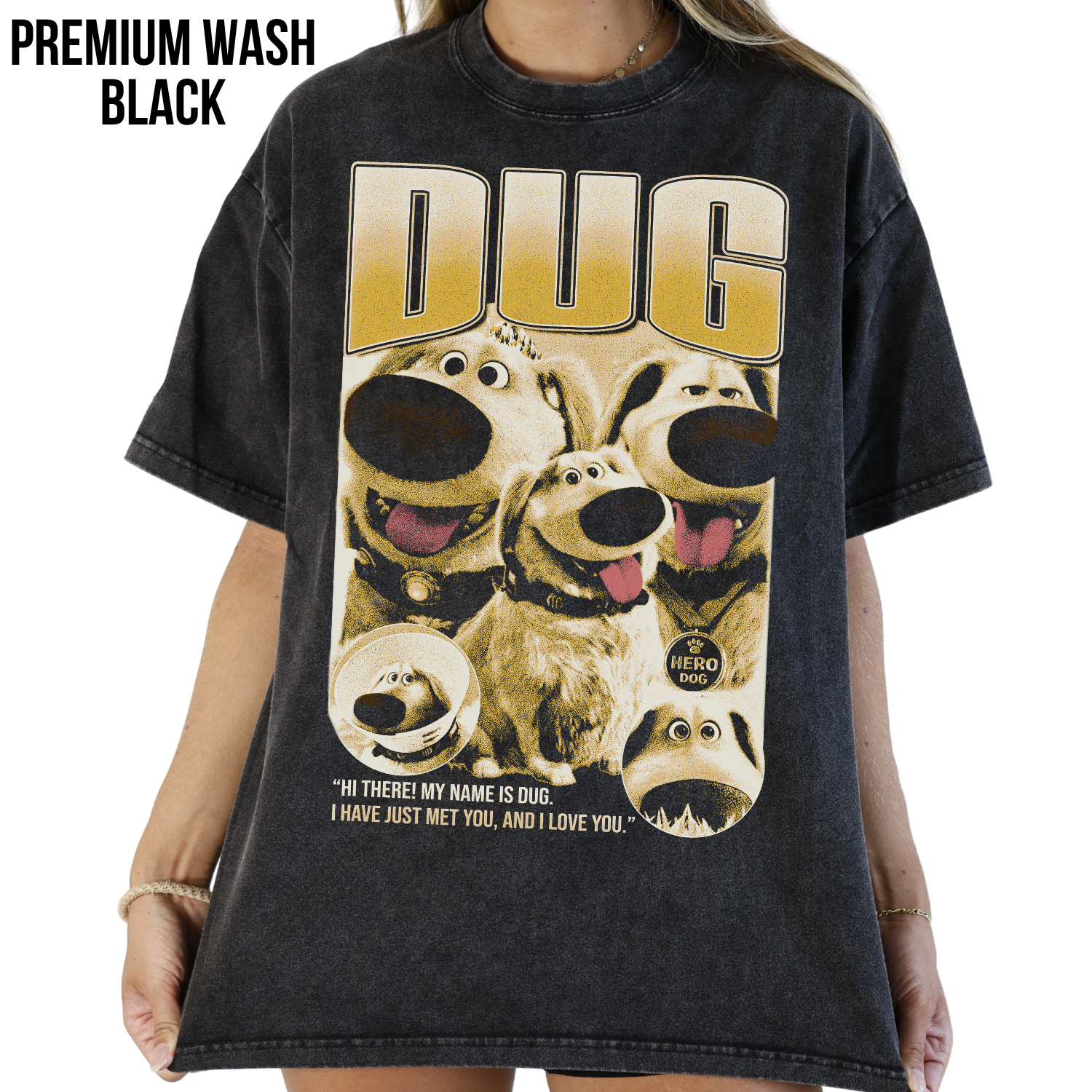 Dug Up Shirt – Pixar Up Dog Tee, Disney Dog Shirt