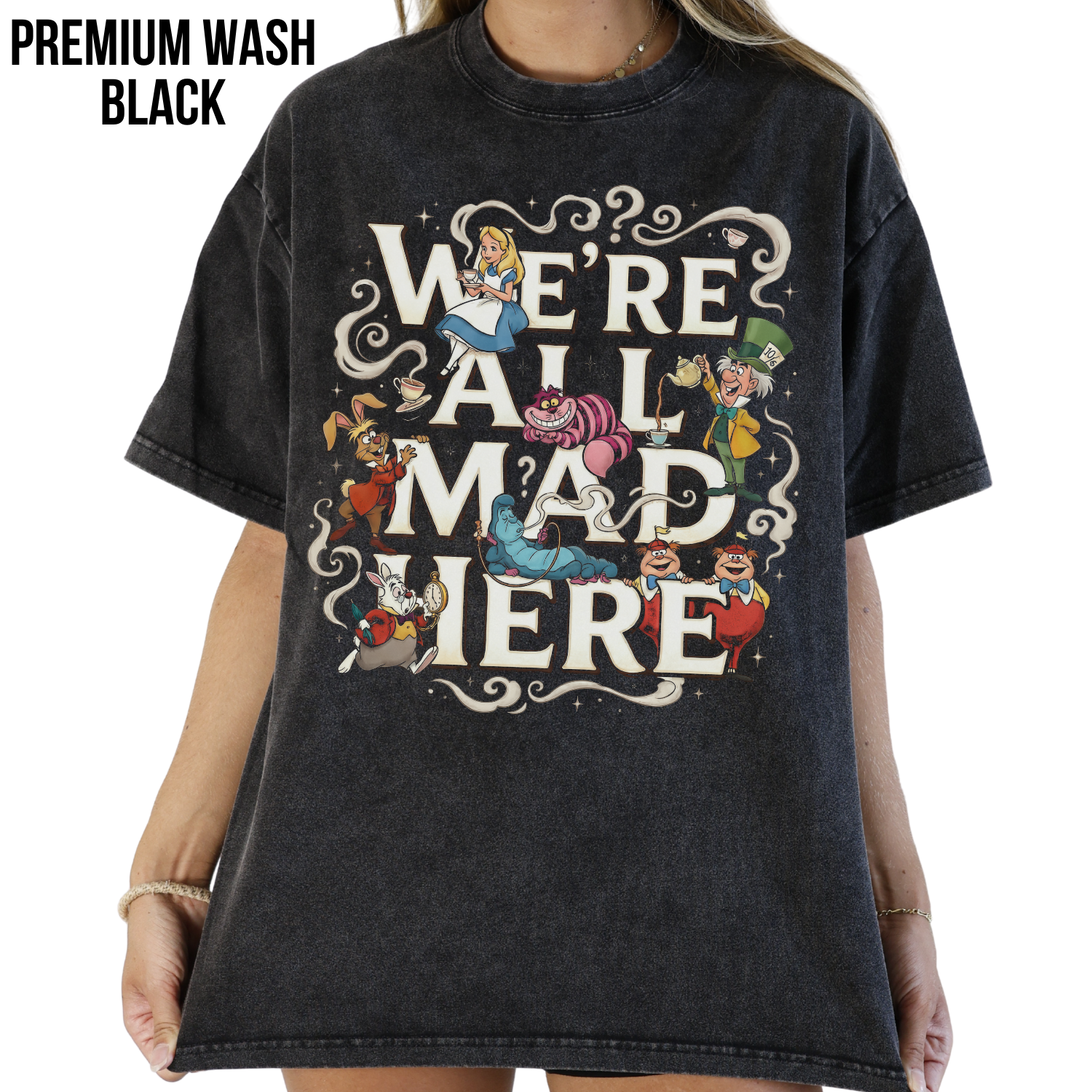 Alice in Wonderland Shirt - We’re All Mad Here Disney Tee