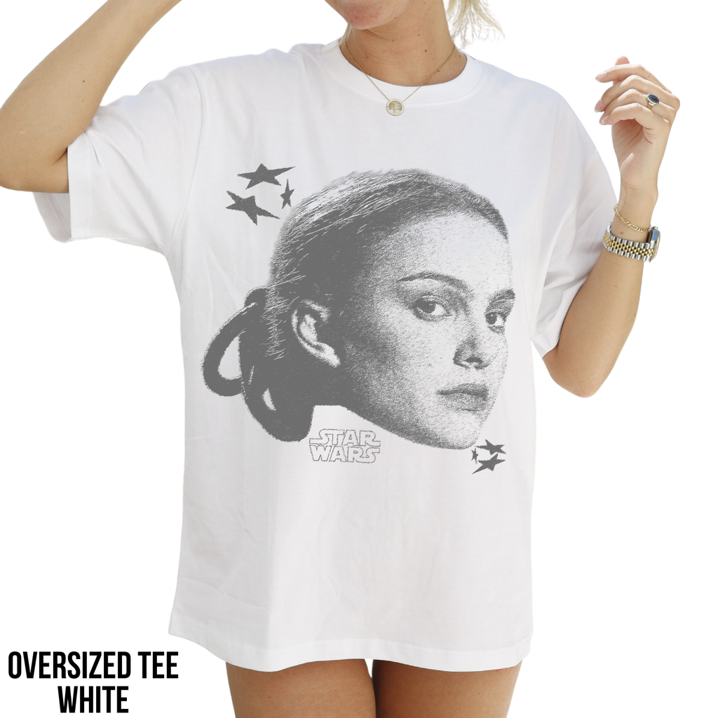 Star Wars Padmé Amidala Shirt – Portrait Graphic Tee, Padmé Amidala Fan Gift, Star Wars Prequel Shirt, Galaxy's Edge Disney Tee