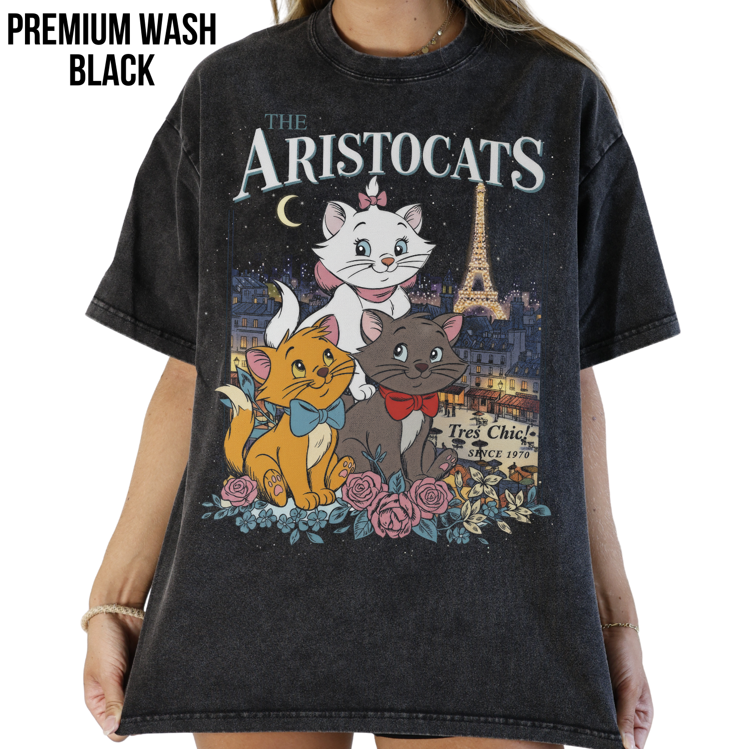 Disney Aristocats Shirt - Marie Toulouse Berlioz Graphic