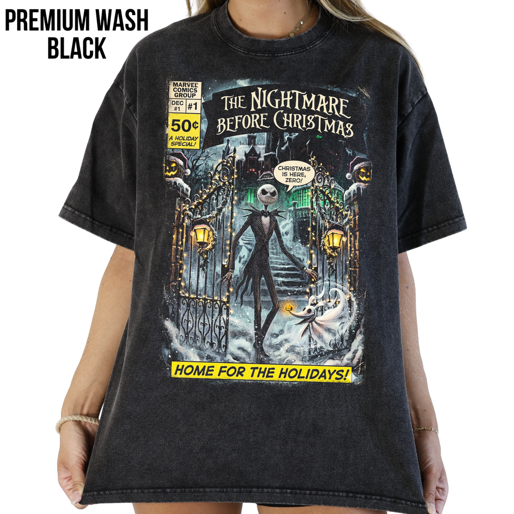 Nightmare Before Christmas Shirt – Jack Skellington Vintage Holiday Tee