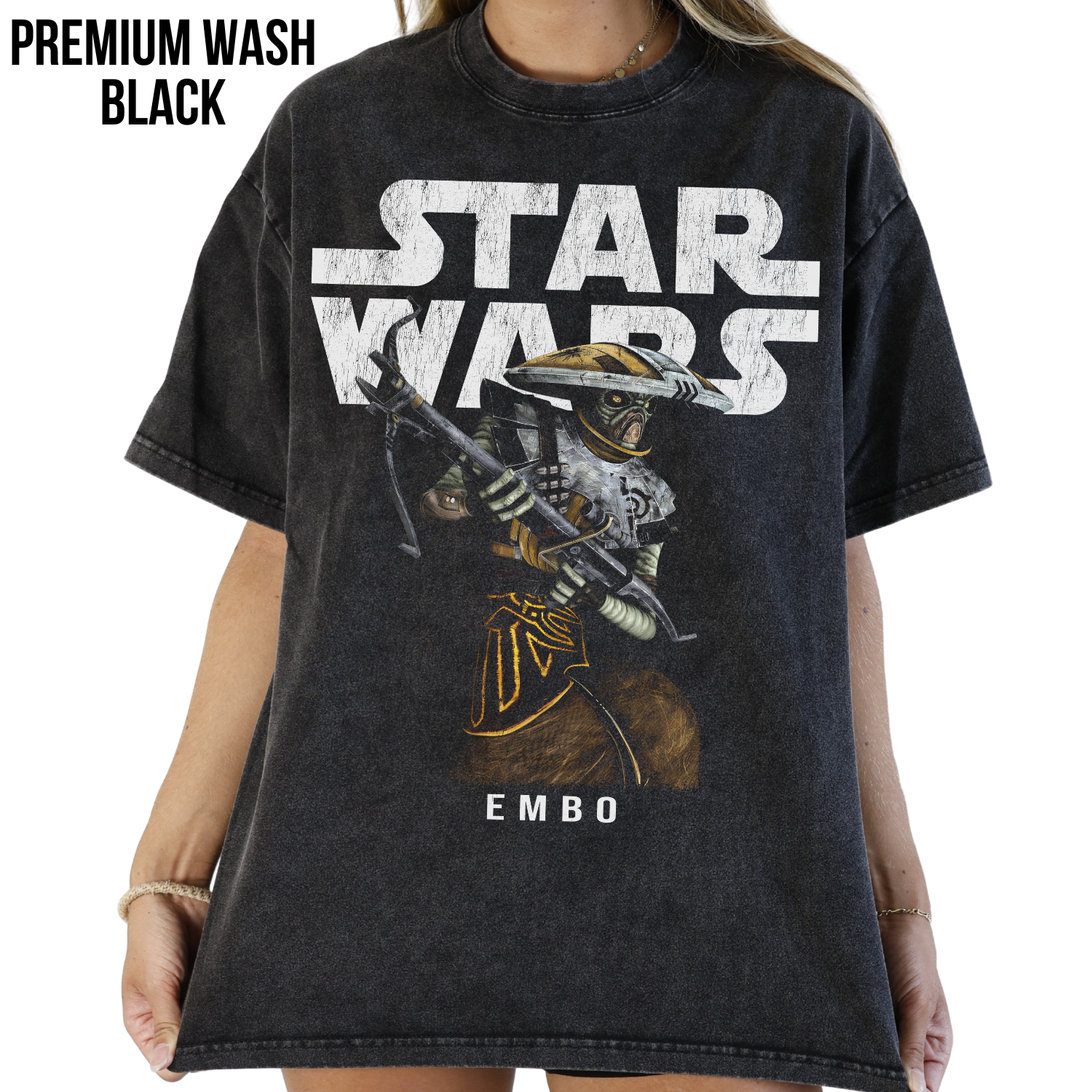 Vintage Embo Star Wars Shirt - The Clone Wars Bounty Hunter Tee