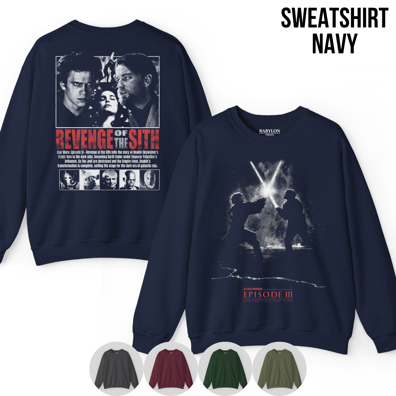 Revenge of the Sith Shirt - Star Wars Episode III Shirt