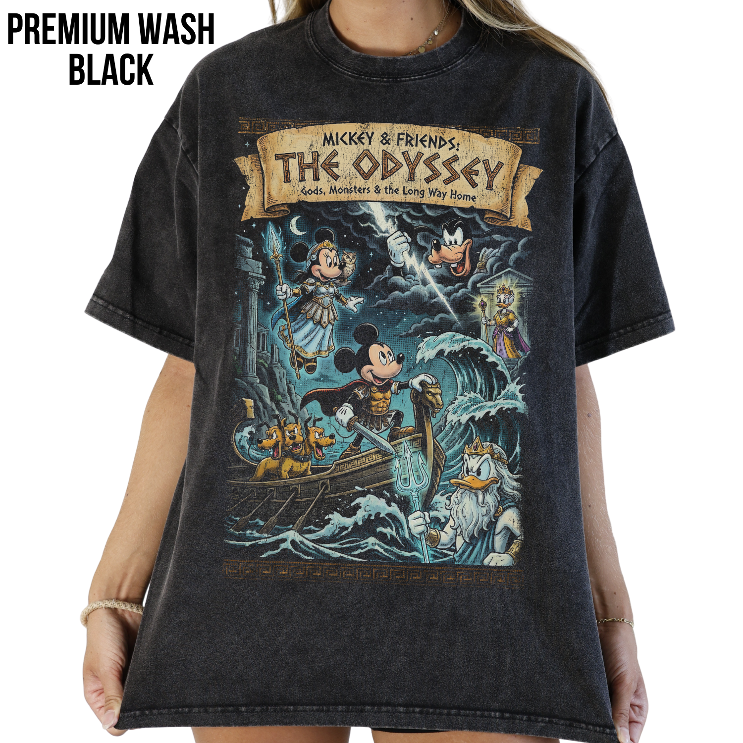 Mickey & Friends: The Odyssey Shirt – Greek Mythology Disney Tee