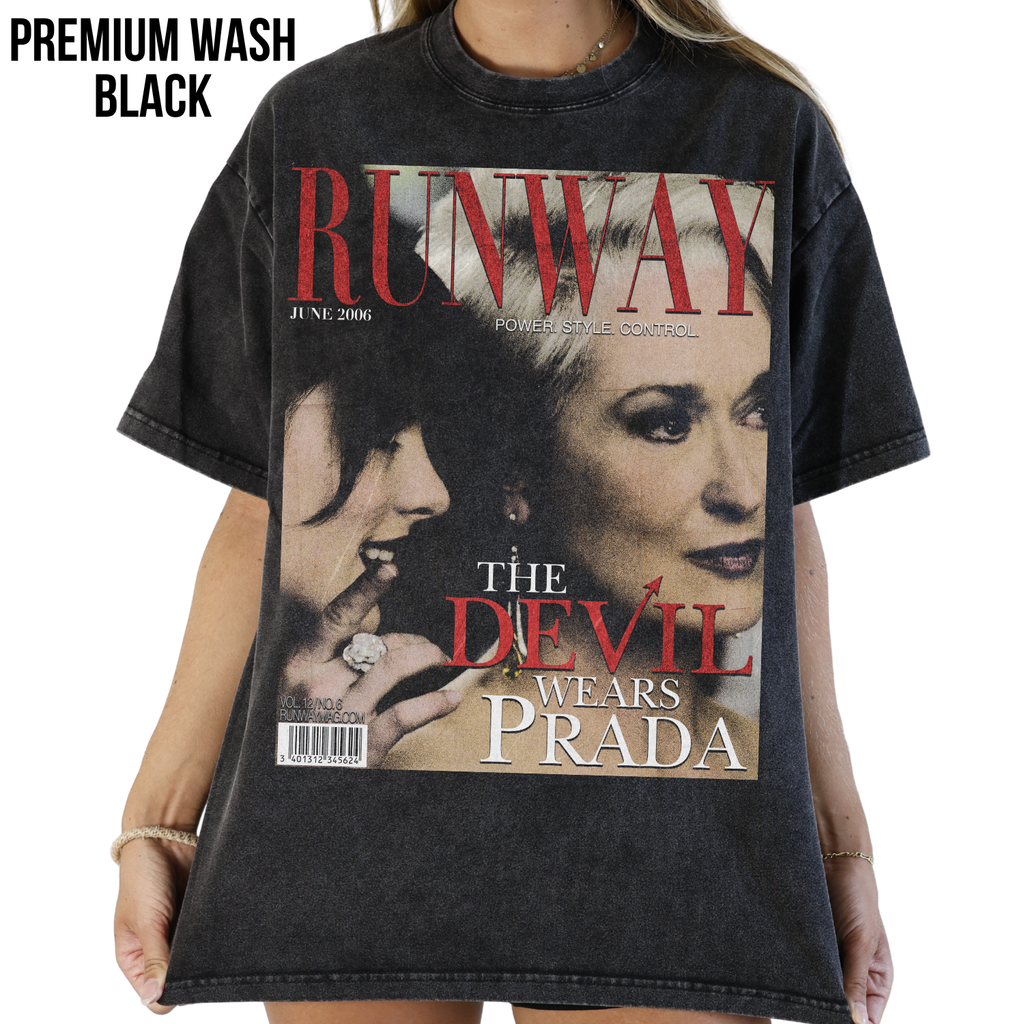 Retro Devil Wears Prada Shirt – Runway Magazine Miranda Priestly Andy Sachs Shirt
