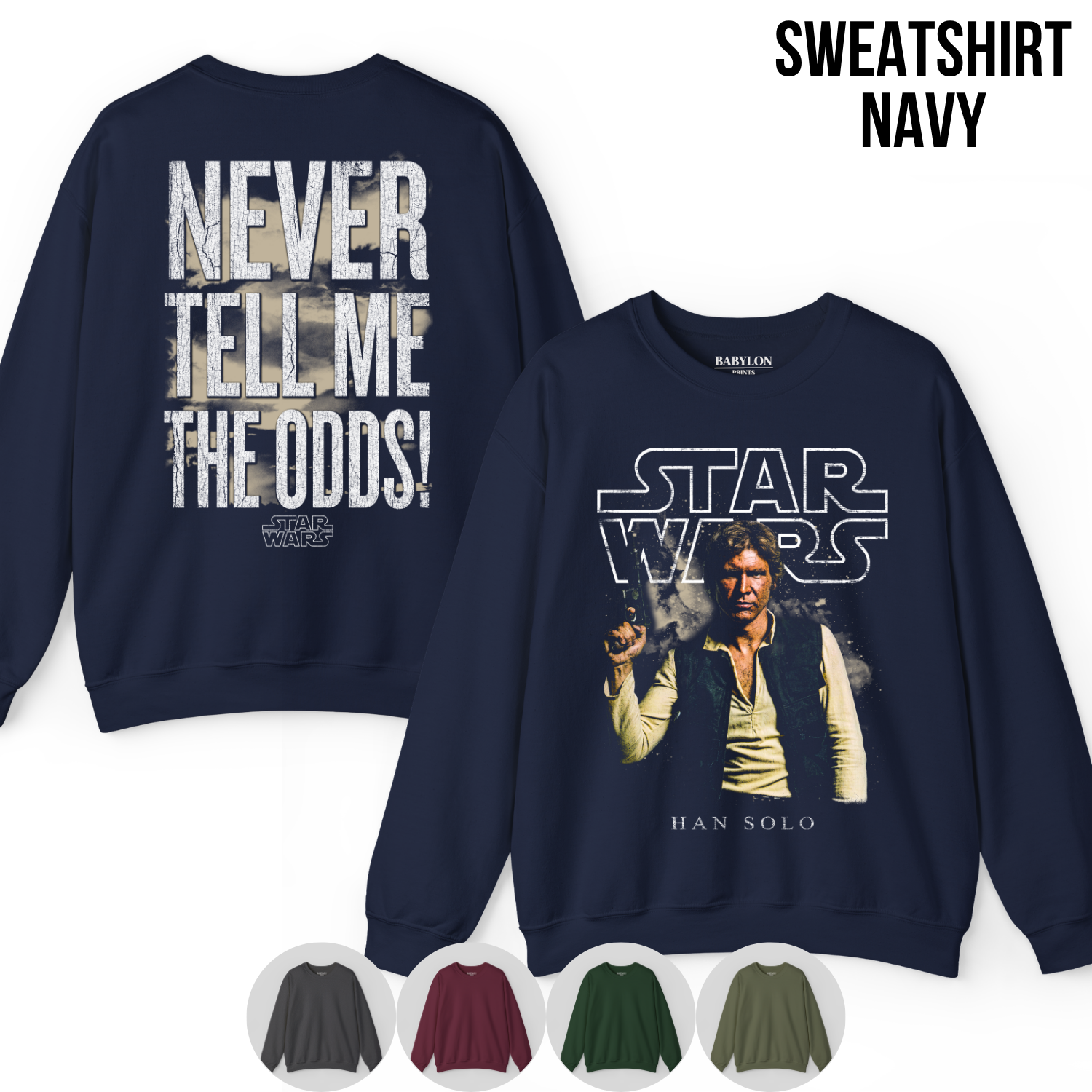 Han Solo Shirt – Never Tell Me The Odds Star Wars Tee