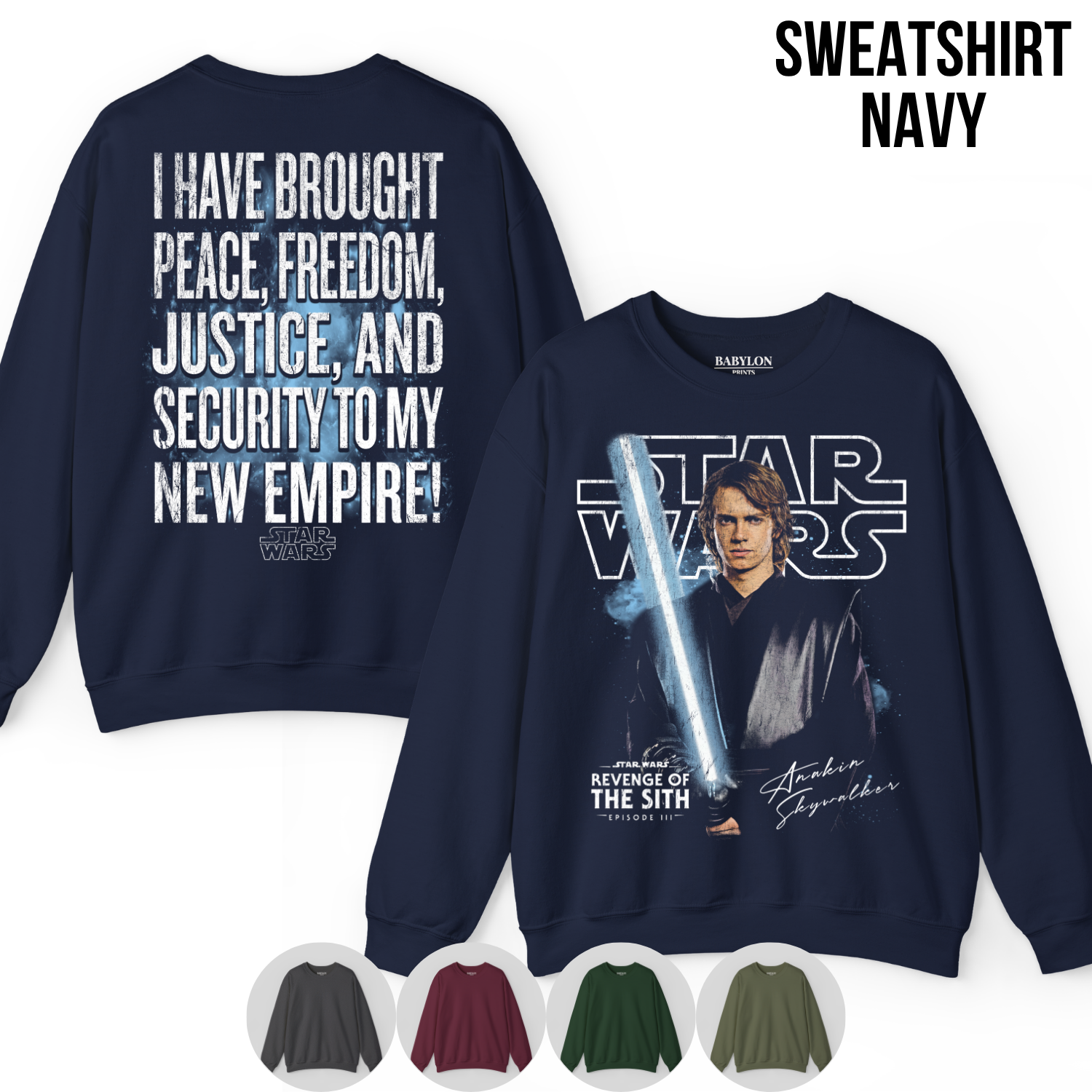 Anakin Skywalker Shirt – Revenge of the Sith Tee