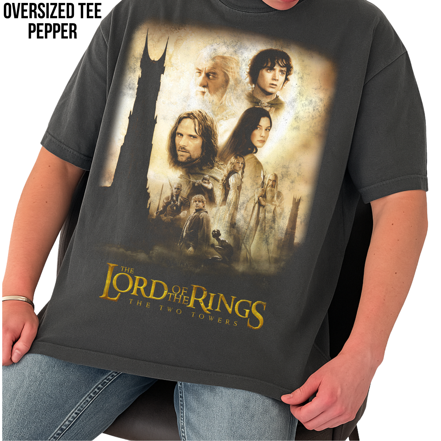 Lord of the Rings Two Towers Shirt – LOTR Two Towers Graphic Tee