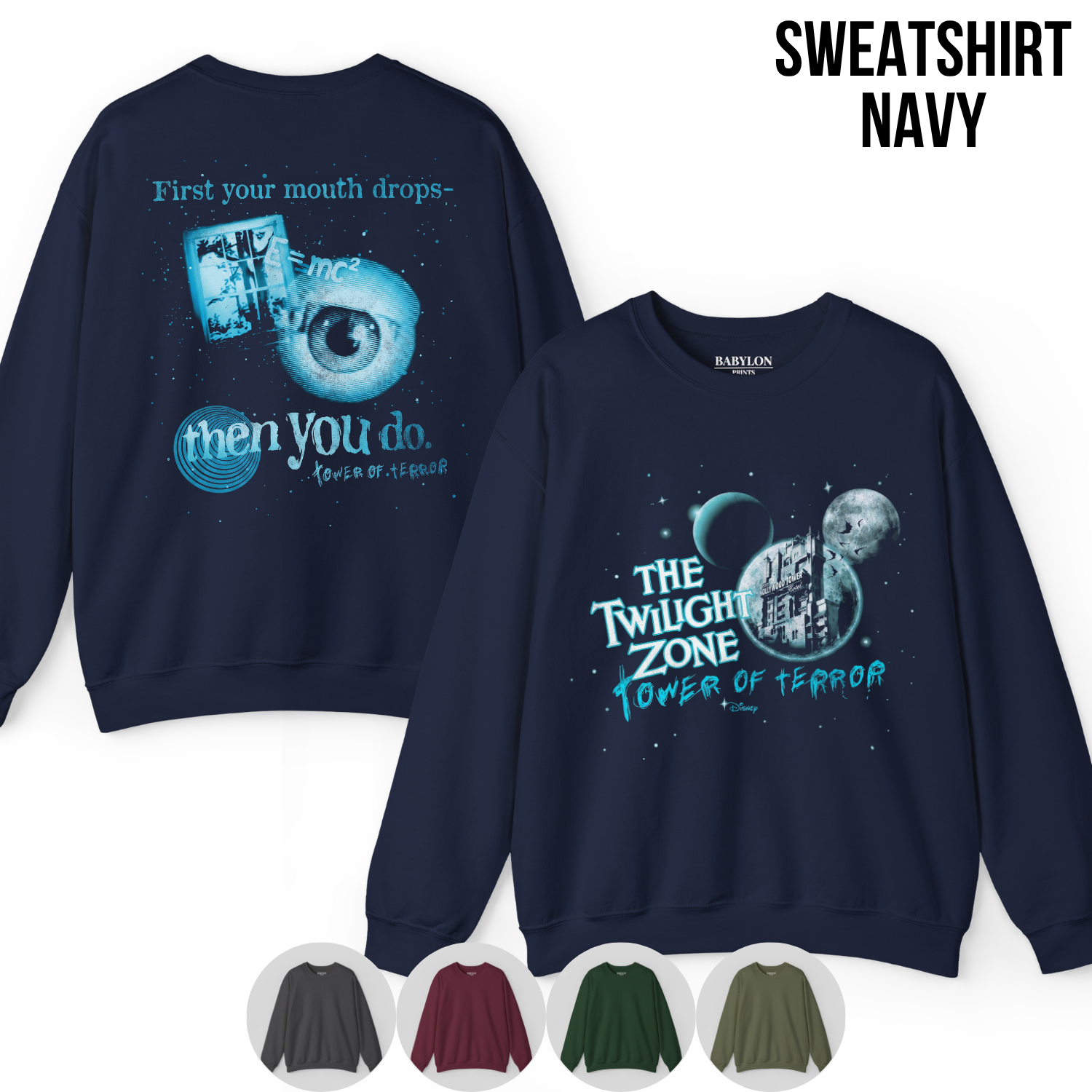 Disney Tower of Terror Shirt – Twilight Zone Tower of Terror Tee