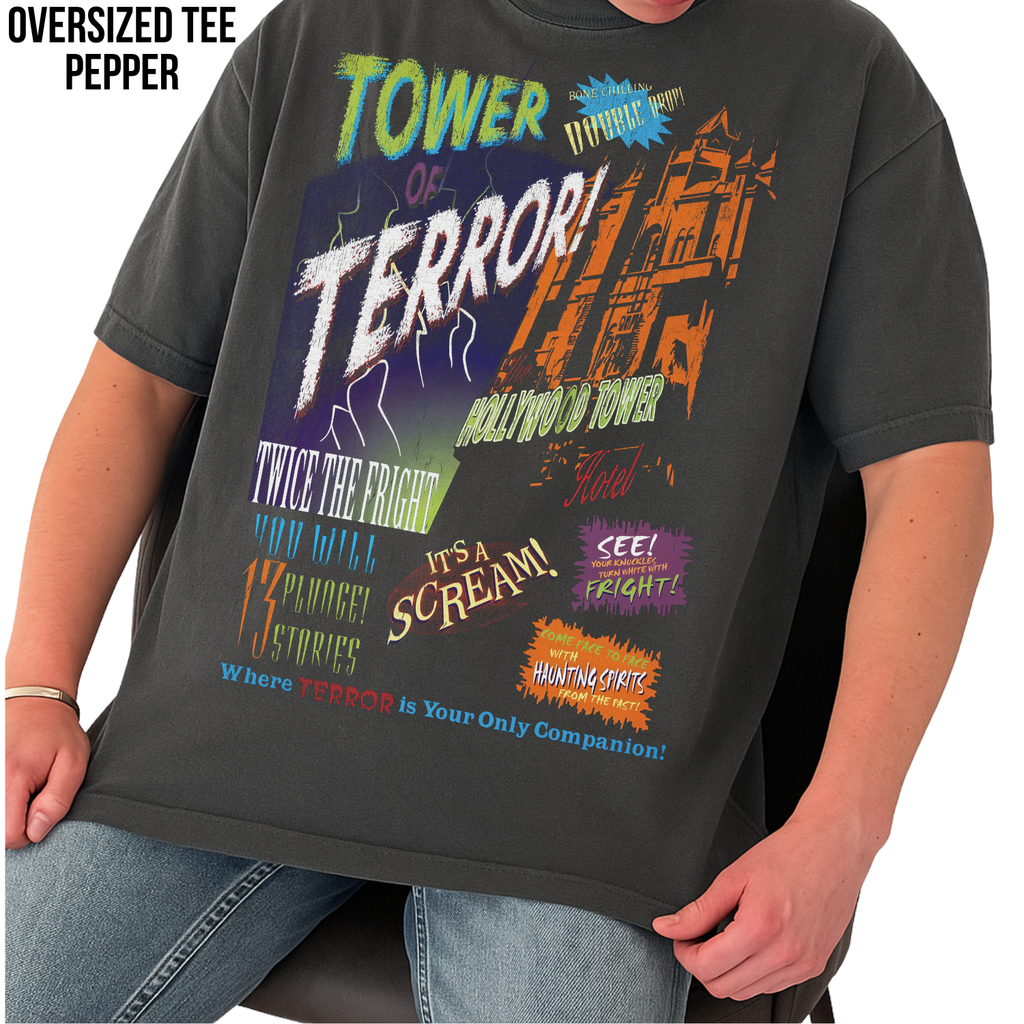 Vintage Tower of Terror Shirt – Retro Disney Ride Tee, Hollywood Studios Shirt