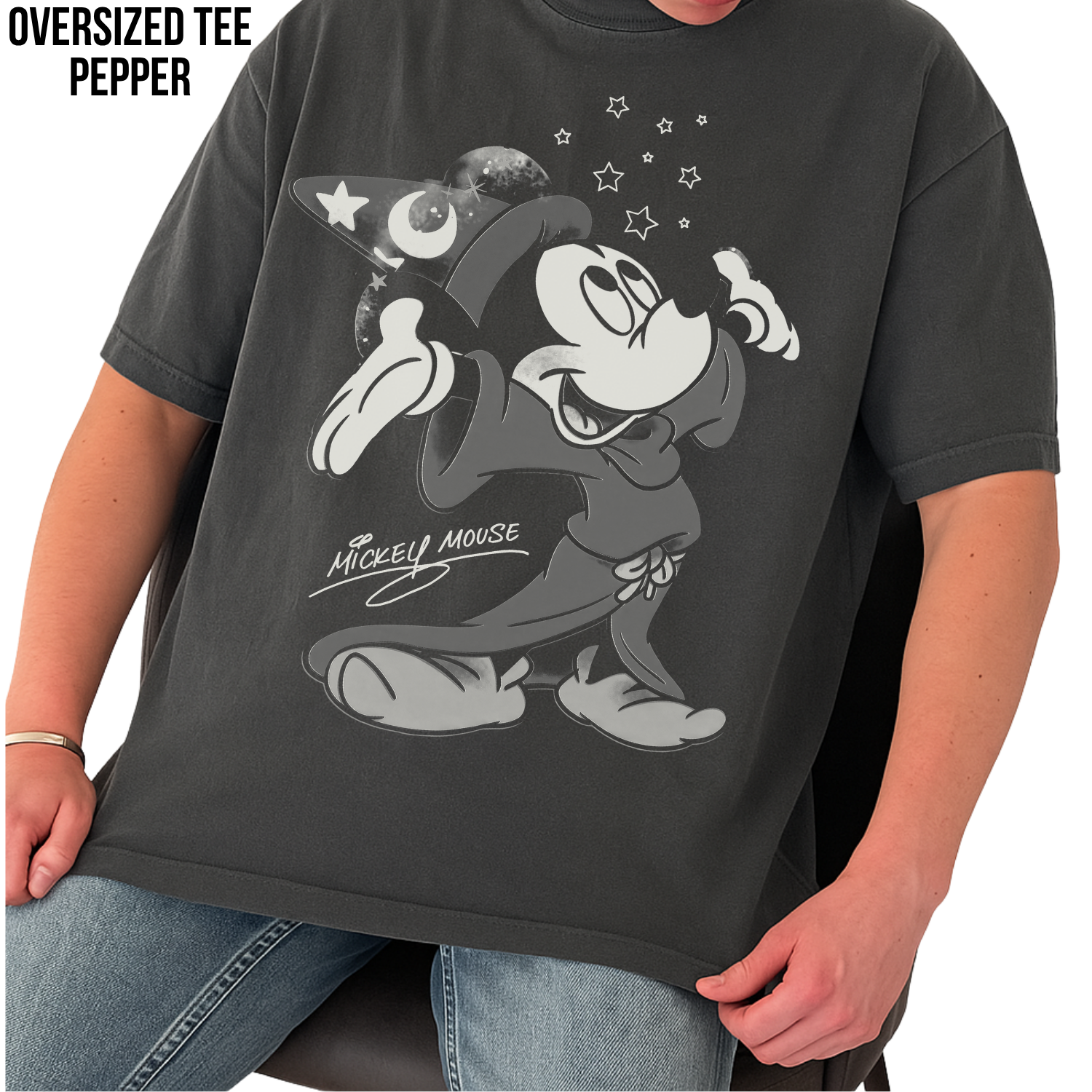 Mickey Mouse Shirt – Sorcerer Mickey Graphic Tee, Disney Fan Gift, Fantasia Mickey Mouse Disneyland Shirt