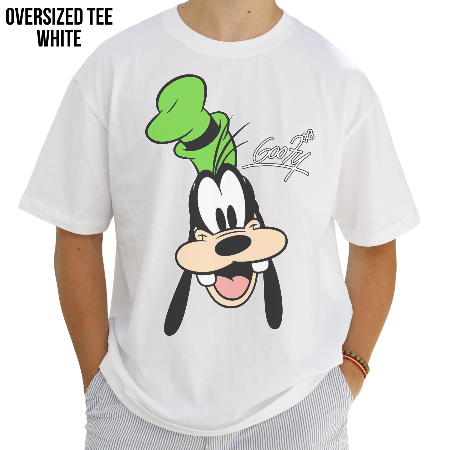 Retro Disney Goofy Shirt - Goofy Signature Tee