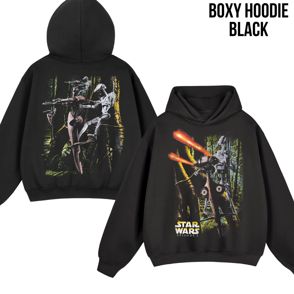 Star Wars Episode I Shirt – Star Wars The Phantom Menace Battle Droid STAP Double Sided Tee, Star Wars Fan Gift, Episode I Graphic Shirt, Star Wars Prequel Shirt