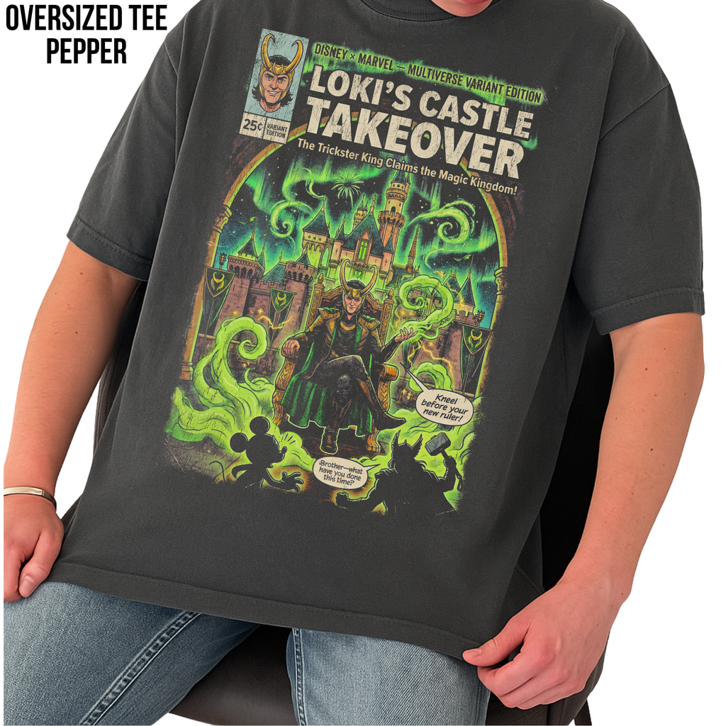 Loki Disneyworld Shirt – Disney Marvel Vintage Comic Tee