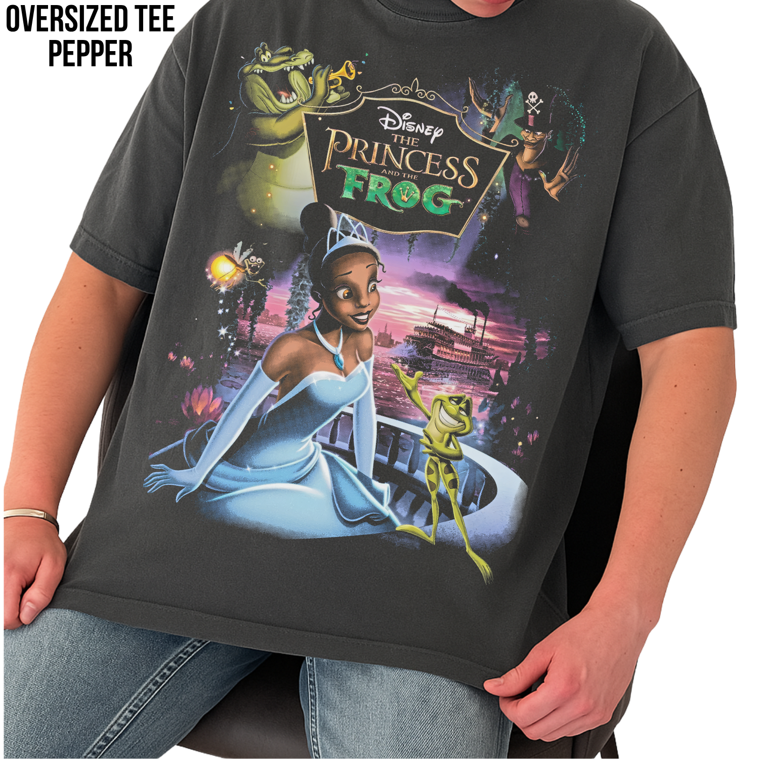 Princess and the Frog Shirt – Tiana & Naveen Vintage Disney Tee