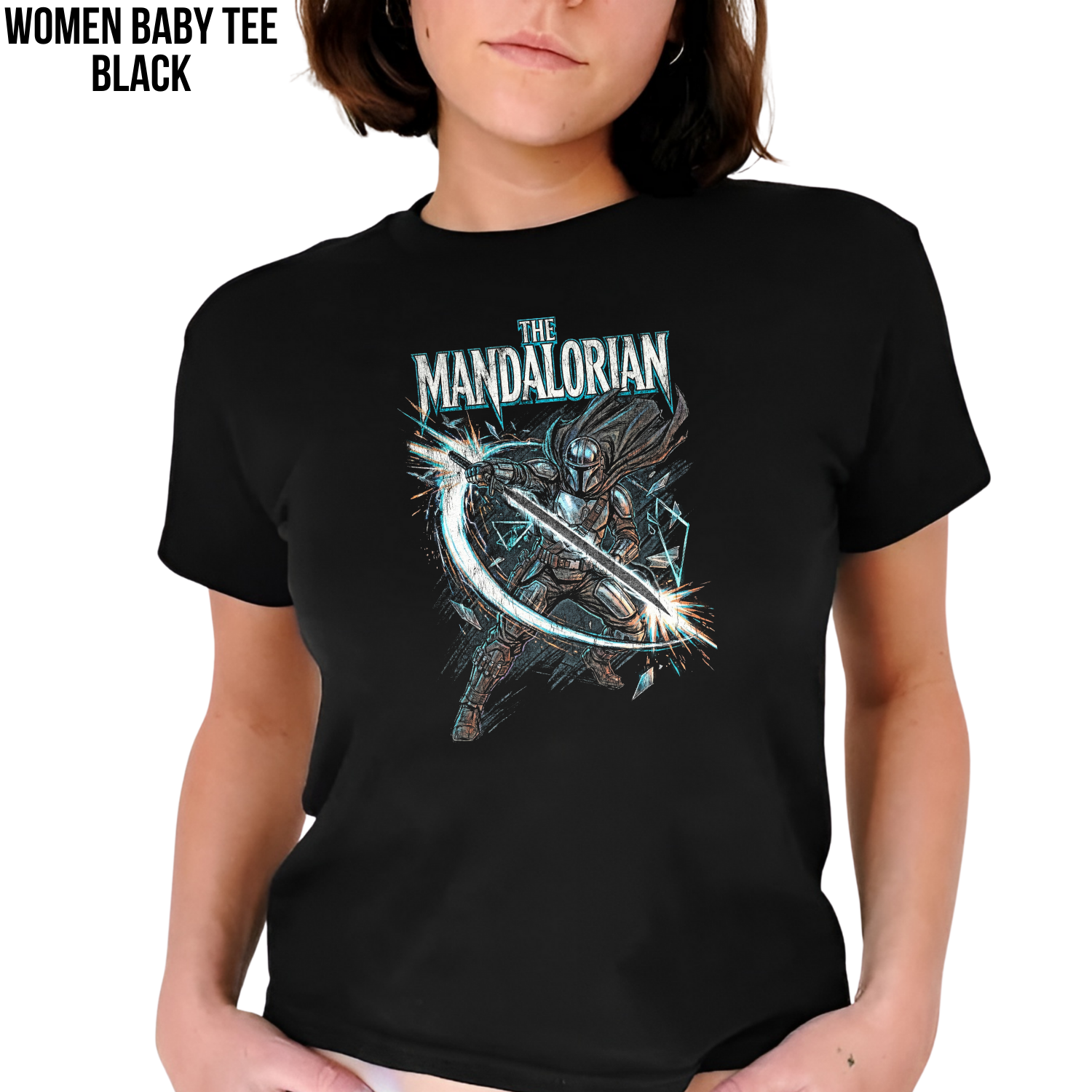 The Mandalorian Darksaber Shirt — Din Djarin Star Wars Tee