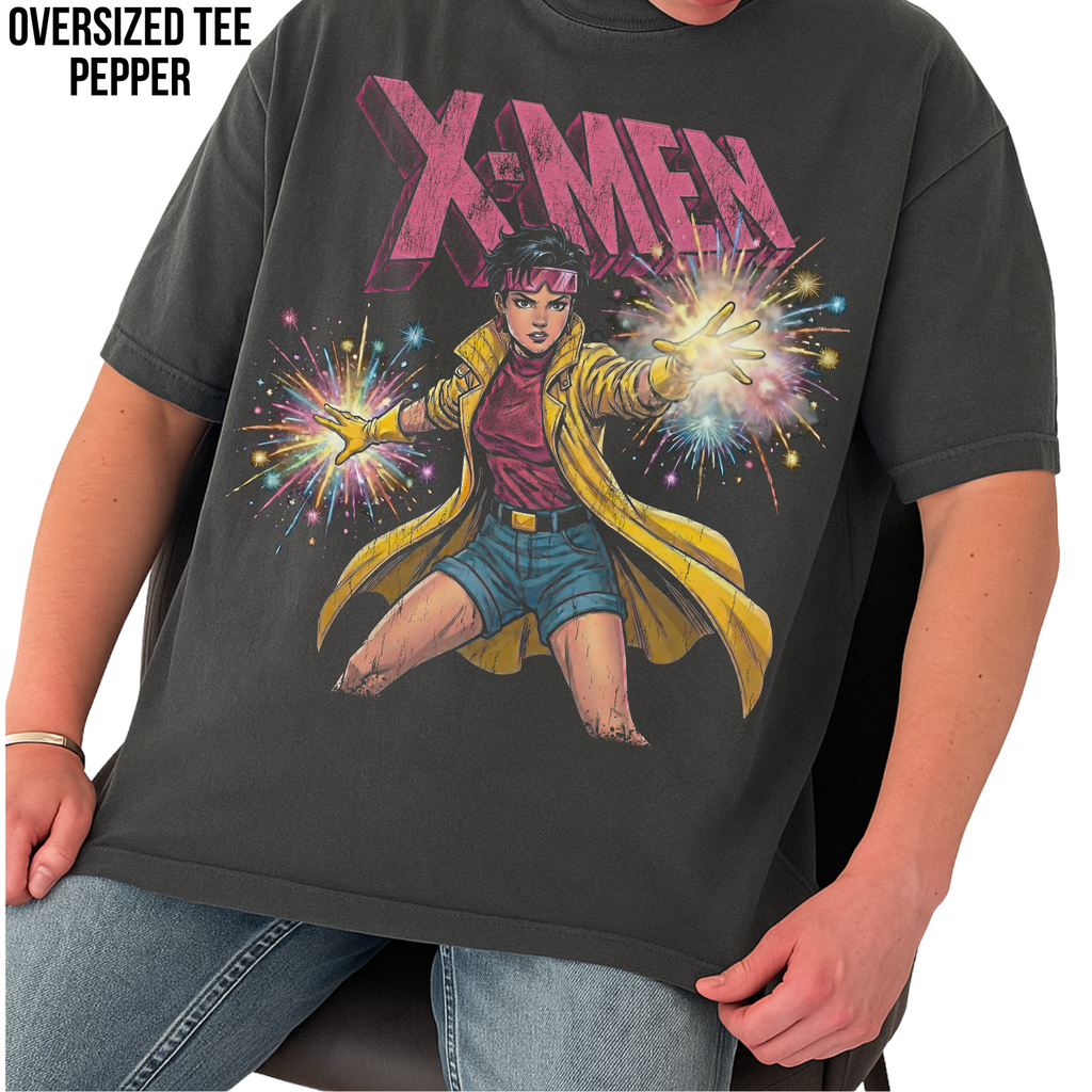 Jubilee X-Men Shirt – X-Men Jubilee Comic Graphic Tee, Jubilee Marvel Fan Gift, X-Men Animated Shirt, Marvel Mutant Graphic Tee