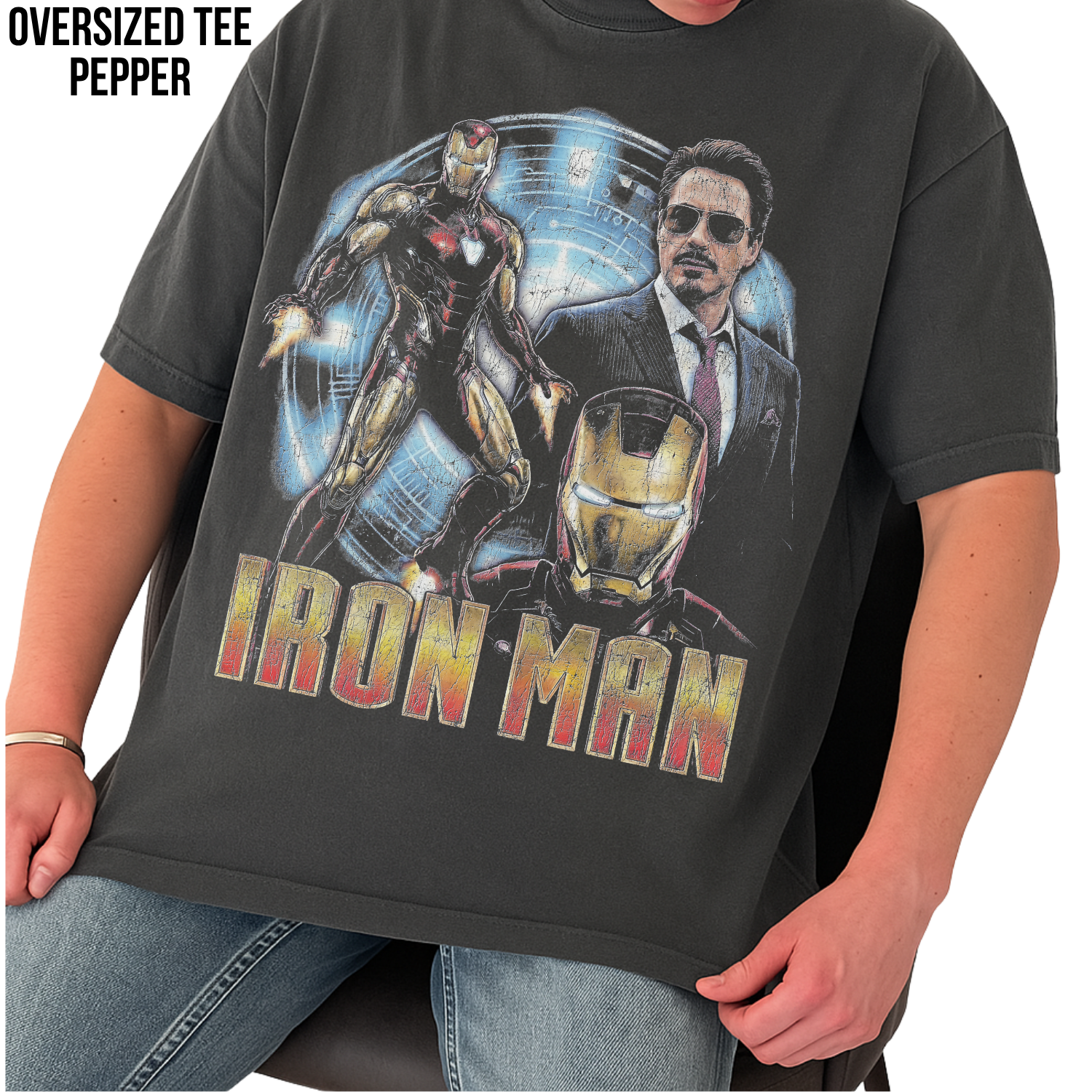 Marvel Iron Man Shirt – Tony Stark Iron Man Bootleg Graphic Tee