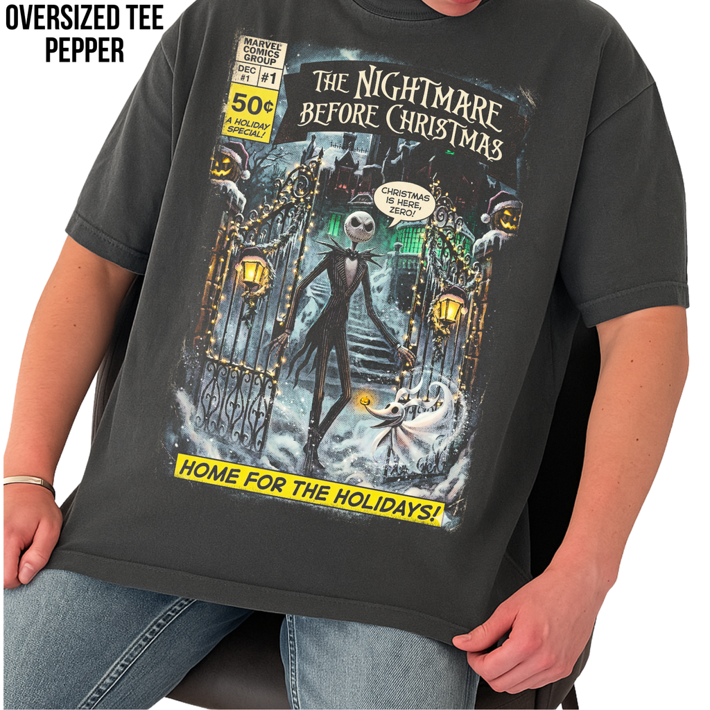 Nightmare Before Christmas Shirt – Jack Skellington Vintage Holiday Tee